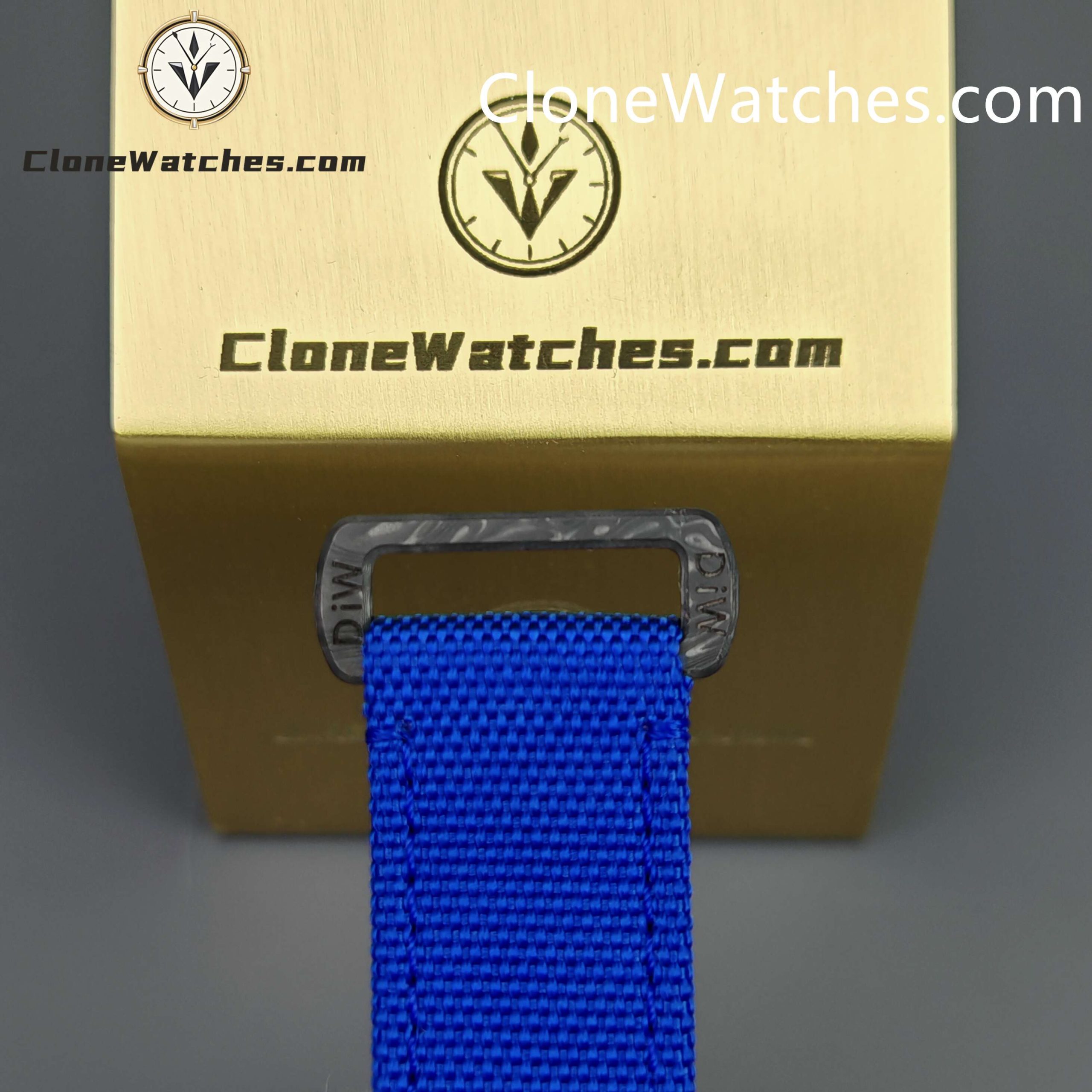 Modified Super Clone Watches 1:1 GET Rolex Daytona Skeleton Dial 4130 Movement Blue Strap