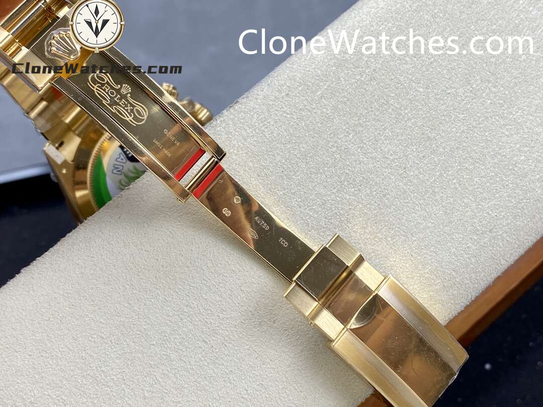 Rolex Super Clone Watches 1:1 Daytona Gold Dial M116528 – 0045 4130 Movement