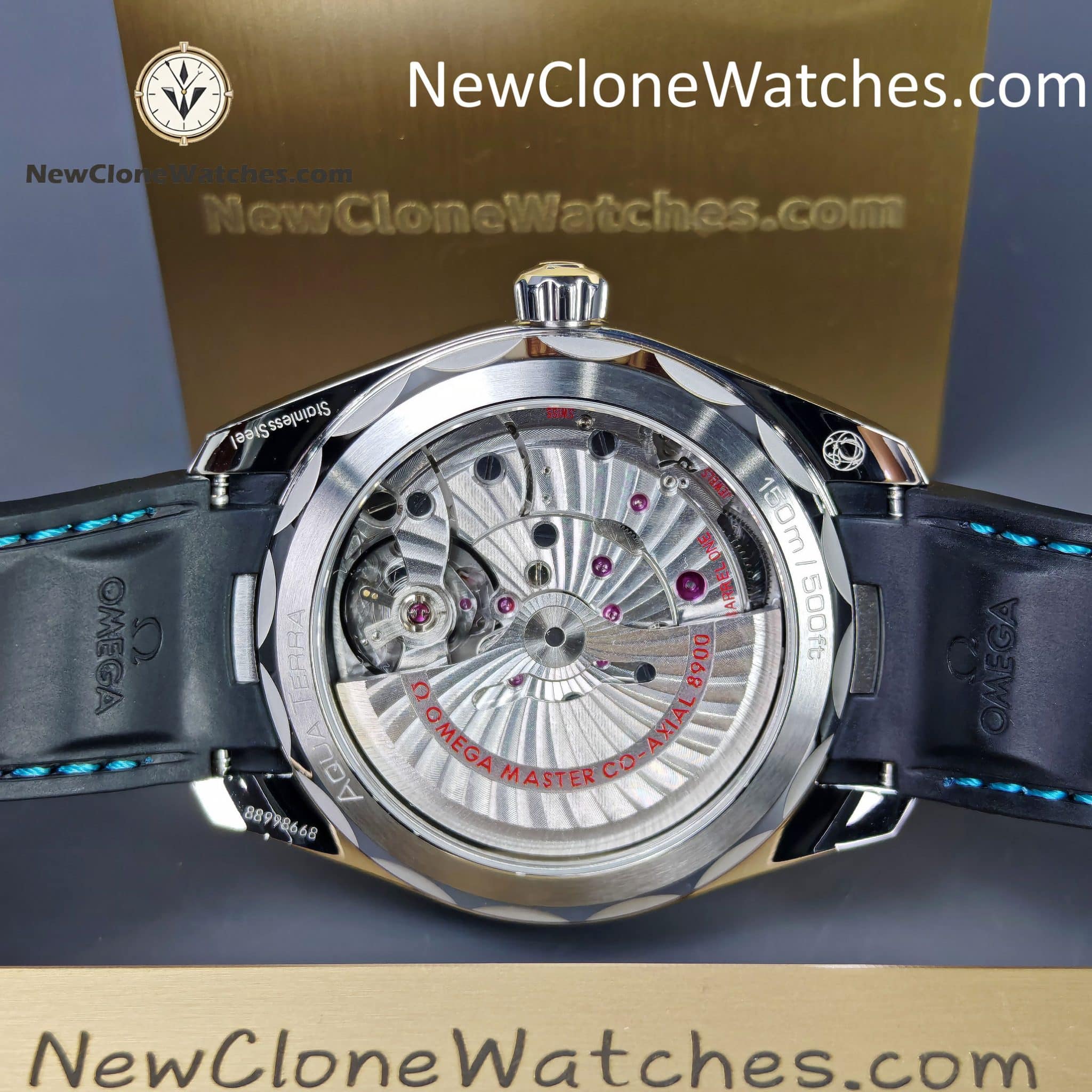 OMEGA Super Clone Watches 1:1 Seamaster Aqua Terra 150M 220.32.41.21.03.001 41 mm Blue Dial