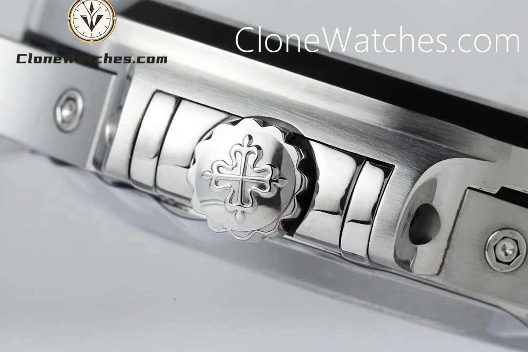 Patek Philippe Super Clone Watches 1:1 Nautilus 5726 Annual Calendar Grey Dial