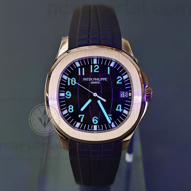 Patek Philippe Super Clone Watches 1:1 Aquanaut Rose Gold DDF 5167R-001 40.8 mm