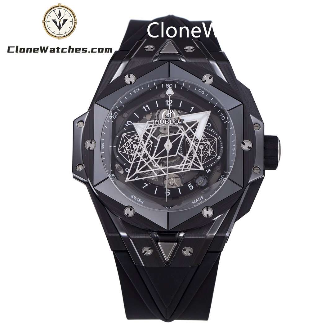 Hublot Super Clone Watches 1:1 Big Bang Unico Sang Bleu II 45MM 418.CX.1114.RX.MXM20