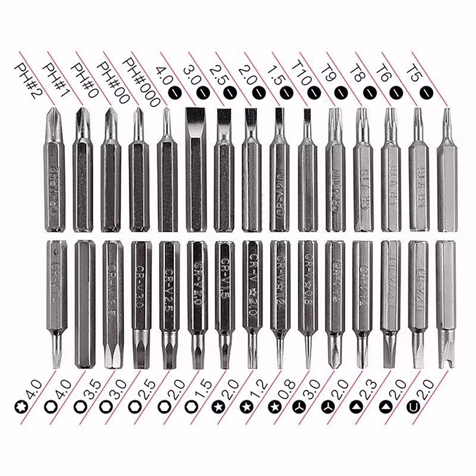 WQQZJJ Tool Set Precision Screwdriver Set 32 in 1 Mini Magnetic Screwdriver Set Repair Tool Set Up To 40% Off Home on Clearance