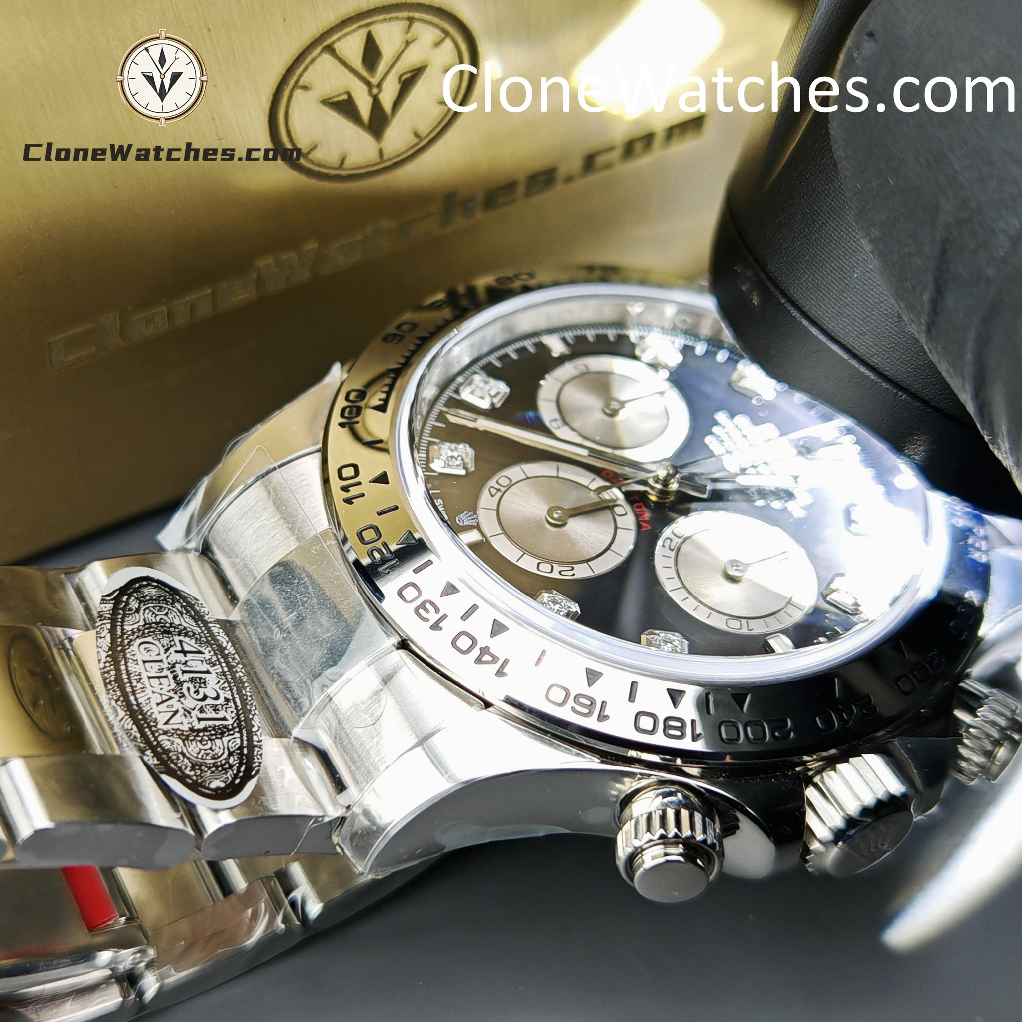 Rolex Super Clone Watches 1:1 Daytona Diamond M126509-0002 4131 Movement