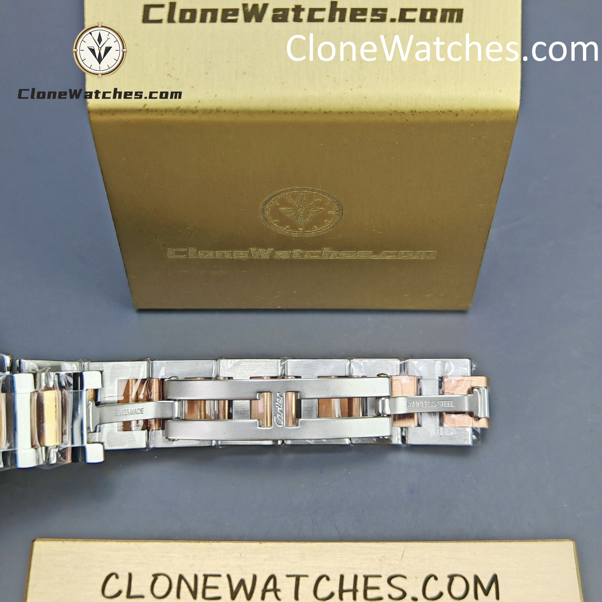 Cartier Super Clone Watches 1:1 Ballon Bleu de W2BB0037 Silver Dial Gold Bezel 33mm