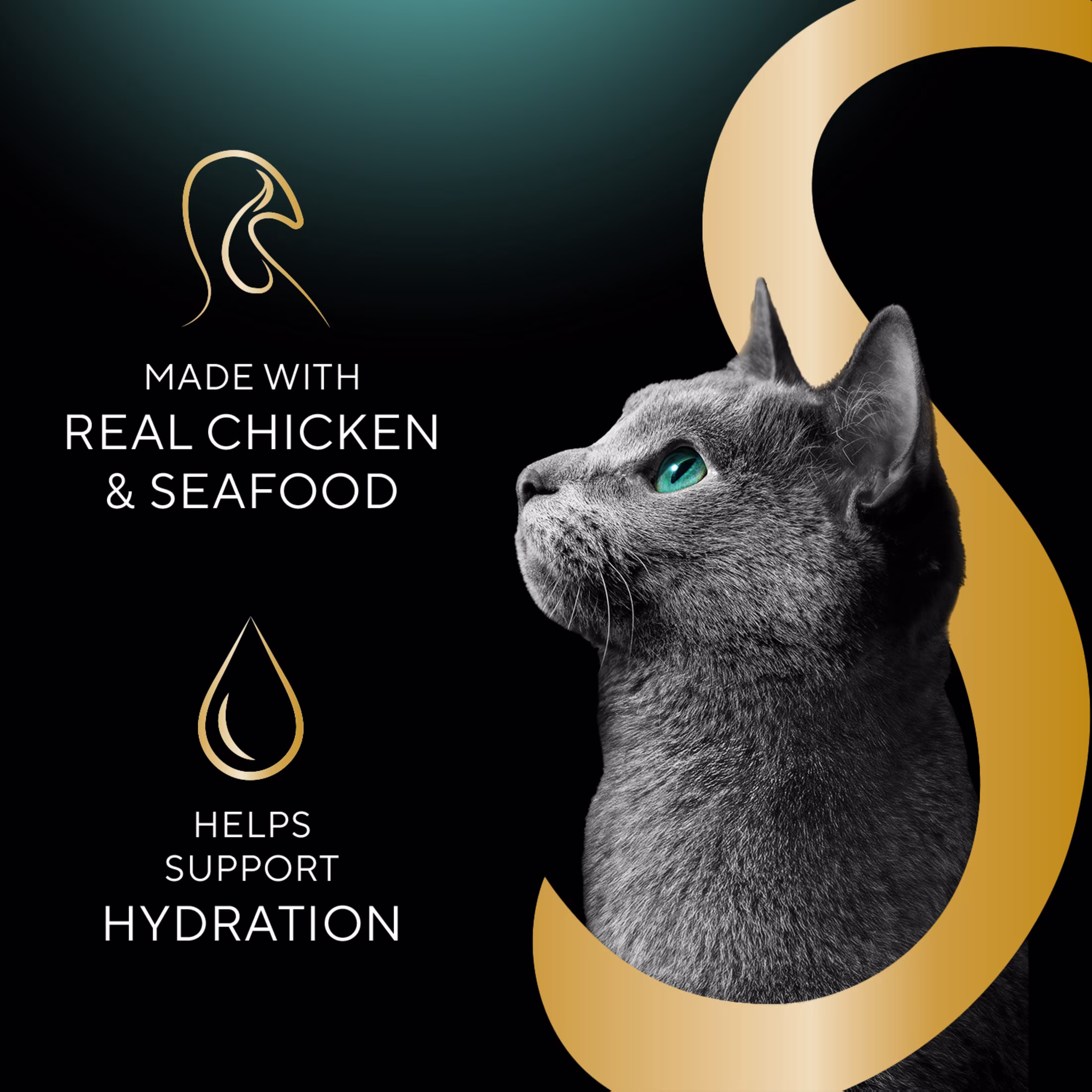 Sheba Selections Filets in Broth Adult Wet Cat Meal Complement Chicken & Shrimp Recipe, 1.3 oz. Cups, 1 Count