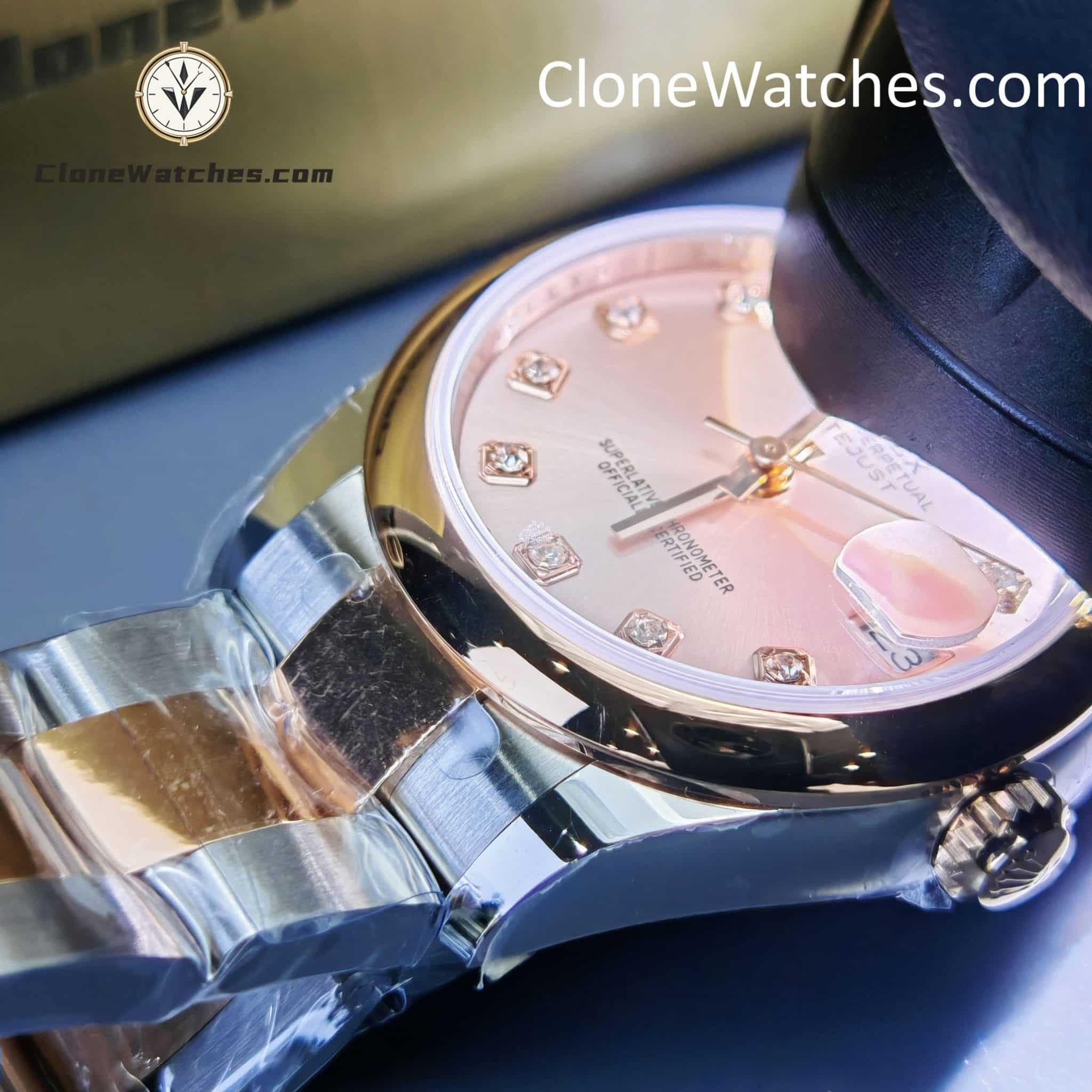 Rolex Super Clone Watches 1:1 DateJust m278241-0023 Oyster 31MM 2236 Movement