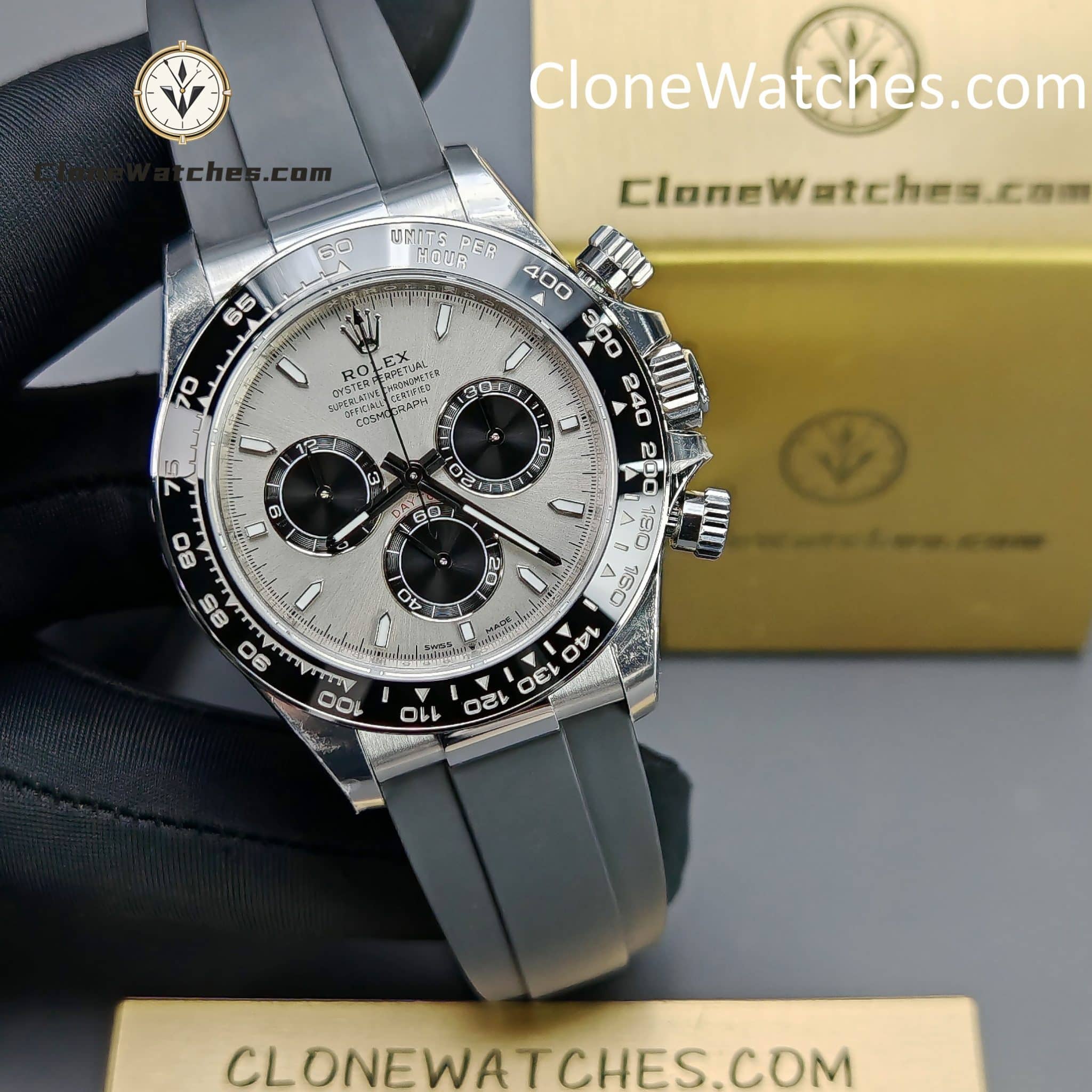 Rolex Super Clone Watches 1:1 Daytona M126519LN-0006 4131 Movement