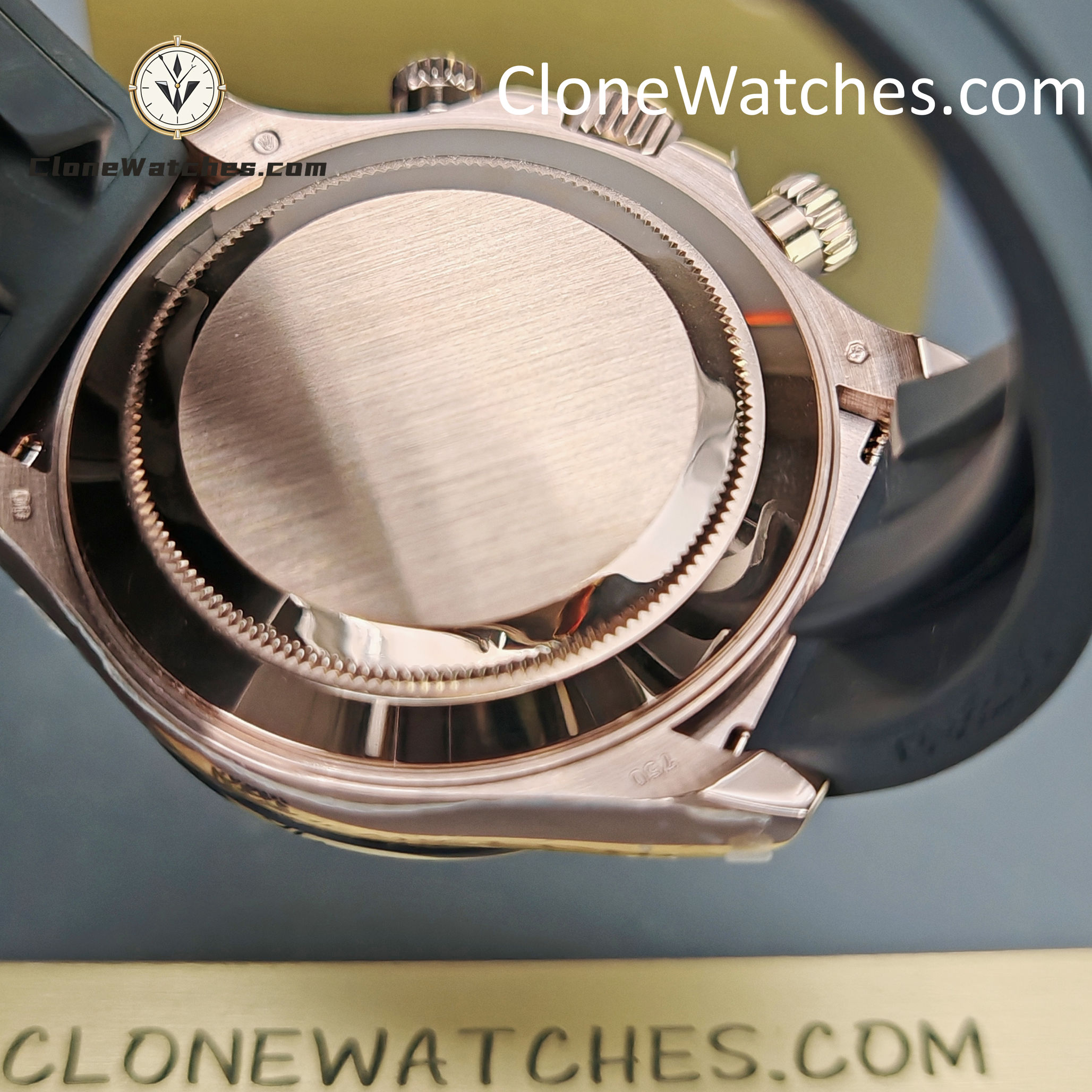 Rolex Super Clone Watches 1:1 Daytona 18K Rose Gold Black Dial M116515LN-0012 4130 Movement