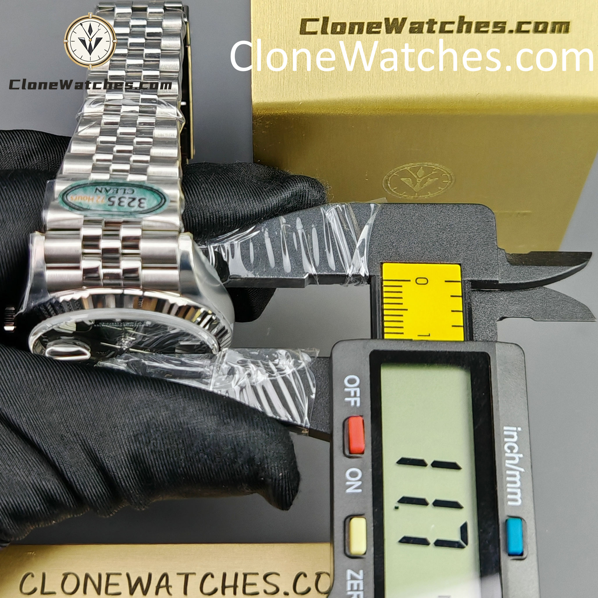 Rolex Super Clone Watches 1:1 DateJust M126234 – 0051 Green Dial Jubilee 36MM 3235 Movement