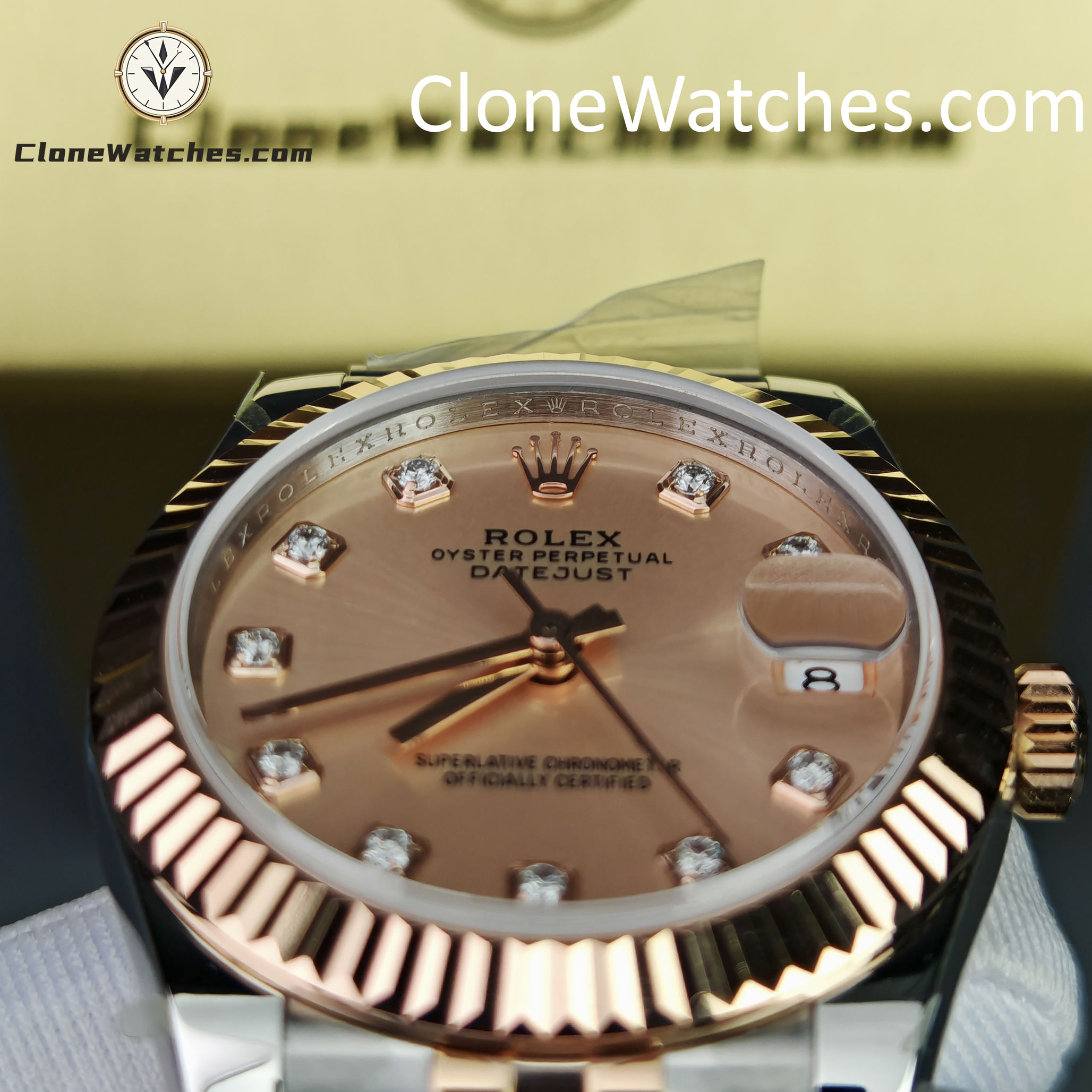 Rolex Super Clone Watches 1:1 DateJust m278271-0024 Jubilee 31MM 2236 Movement