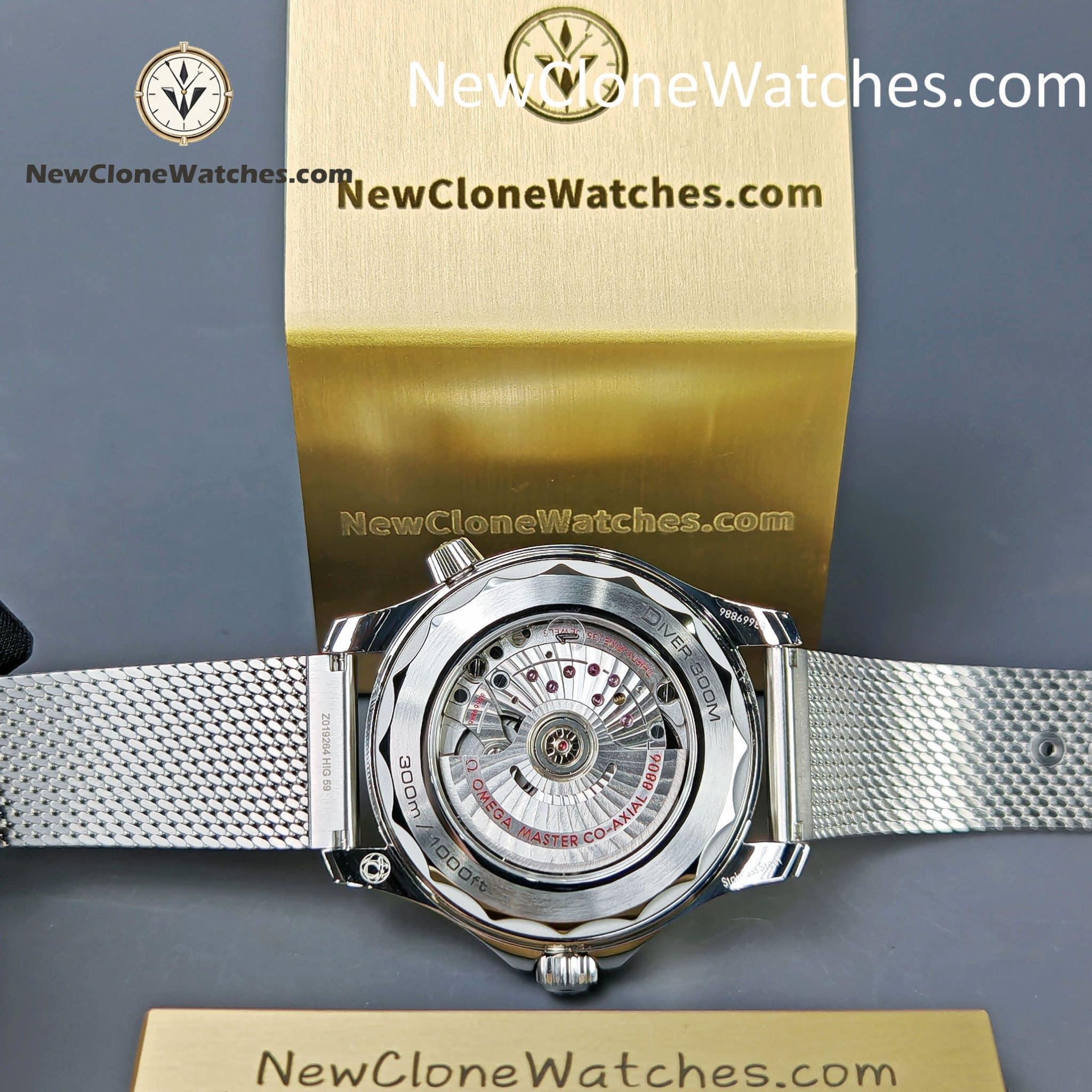OMEGA Super Clone Watches 1:1 Seamaster Diver 300M 42mm 210.30.42.20.01.018 Black Dial