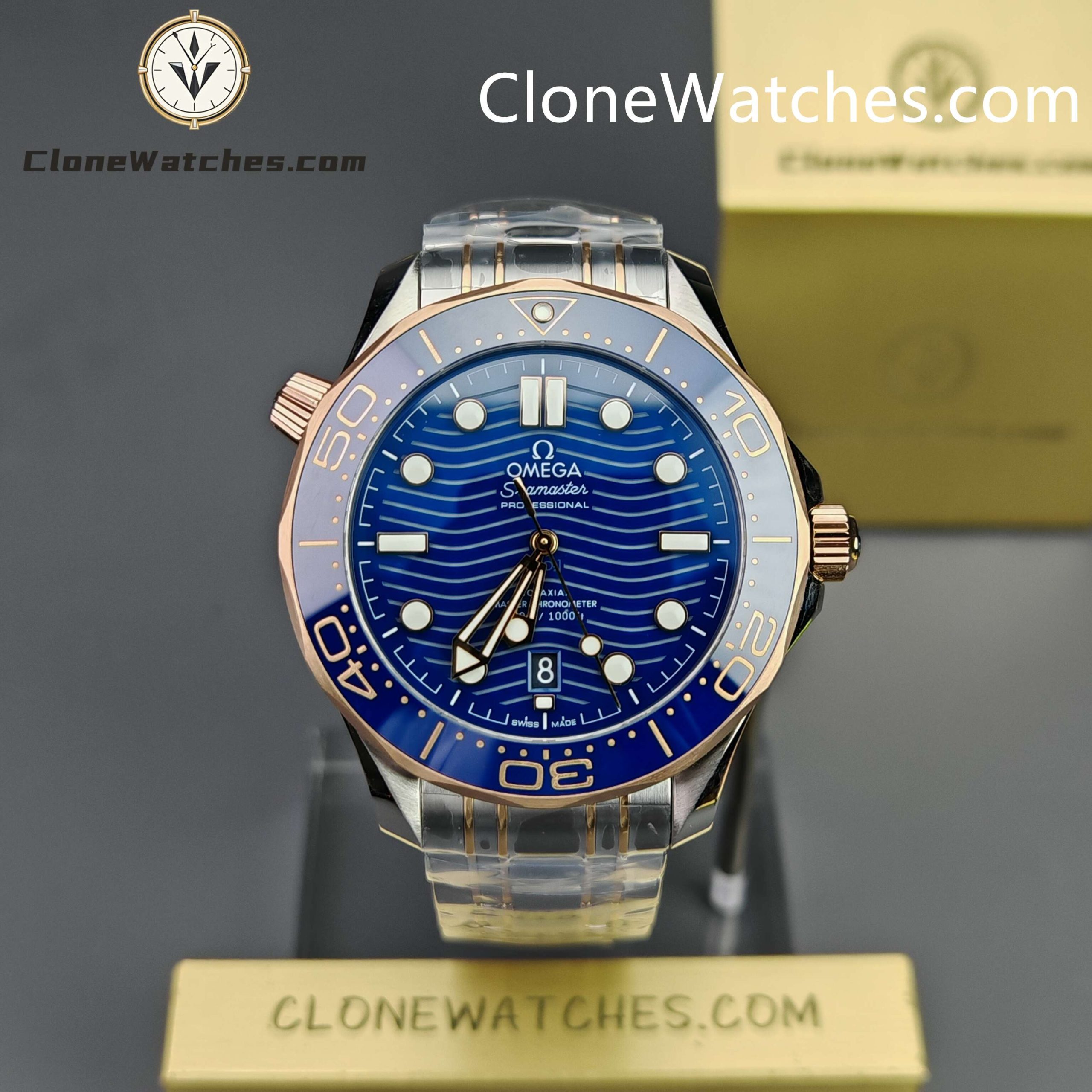 OMEGA Super Clone Watches 1:1 Seamaster Diver 300M 210.20.42.20.03.002 42mm