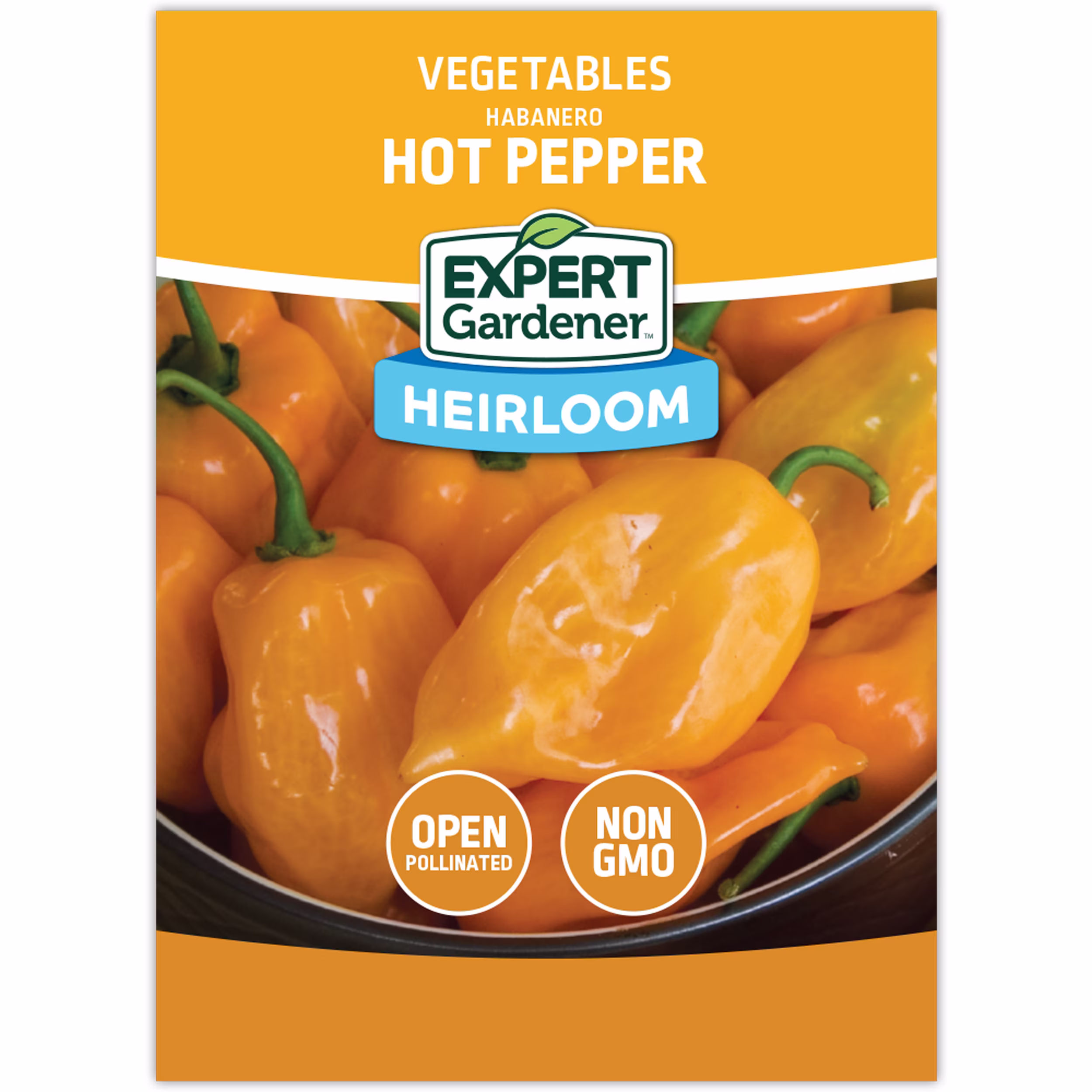 Expert Gardener Hot Habanero Orange Pepper Seeds