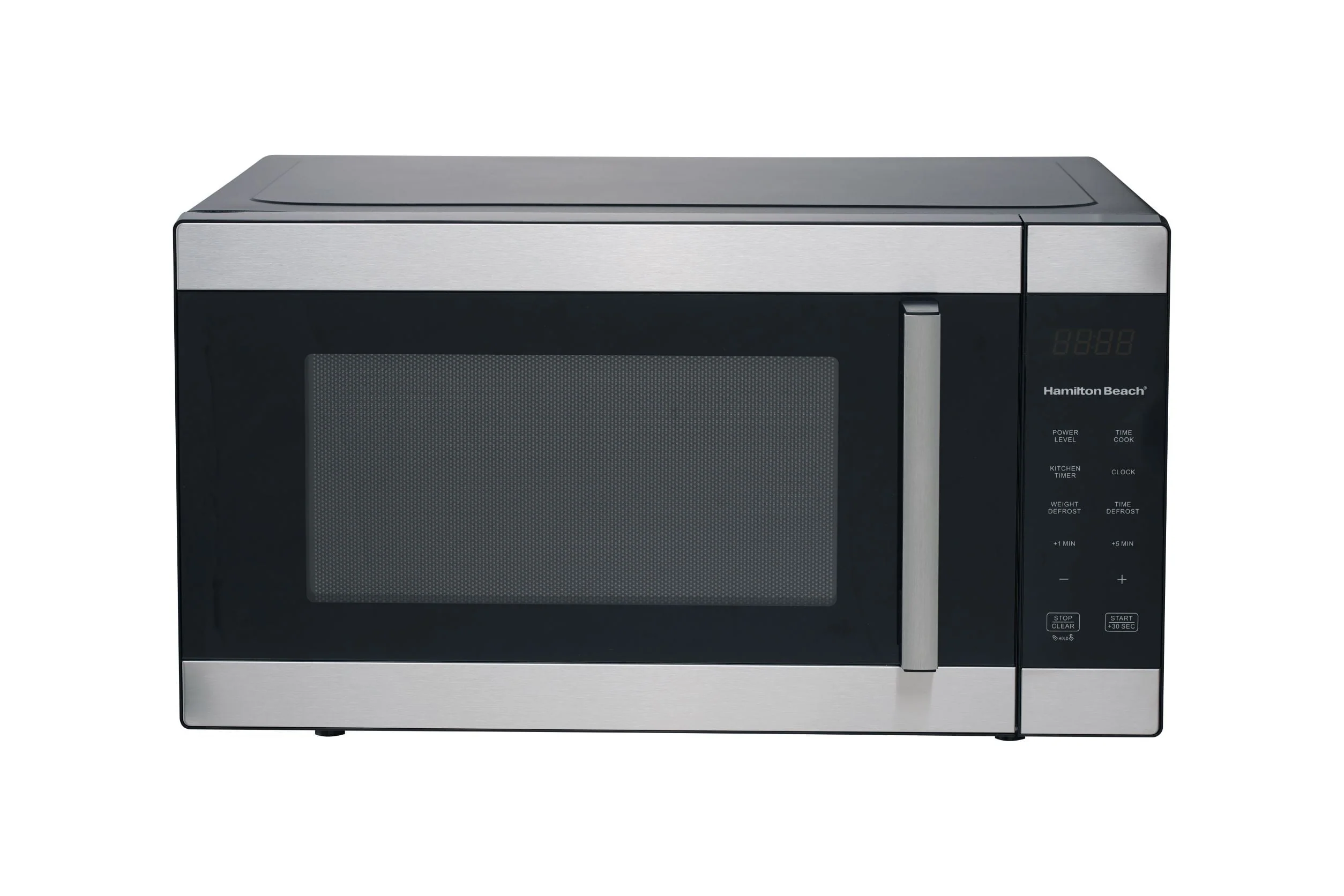 Hamilton Beach 1.6 cu ft Sensor Cook Countertop Microwave Oven in Stainless Steel