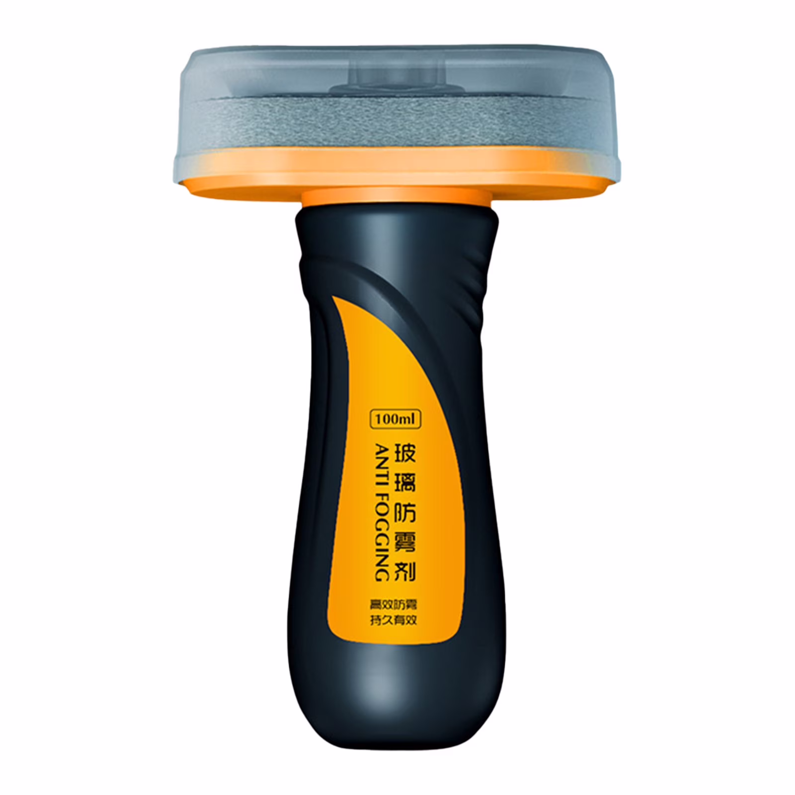 100ml Anti-Fog Car Defogger Glass Cleaner with Sponge Wipe 2 in 1,Automotive Interior Glass and Mirrors to Prevent Fogging and Improve Driving Visibility
