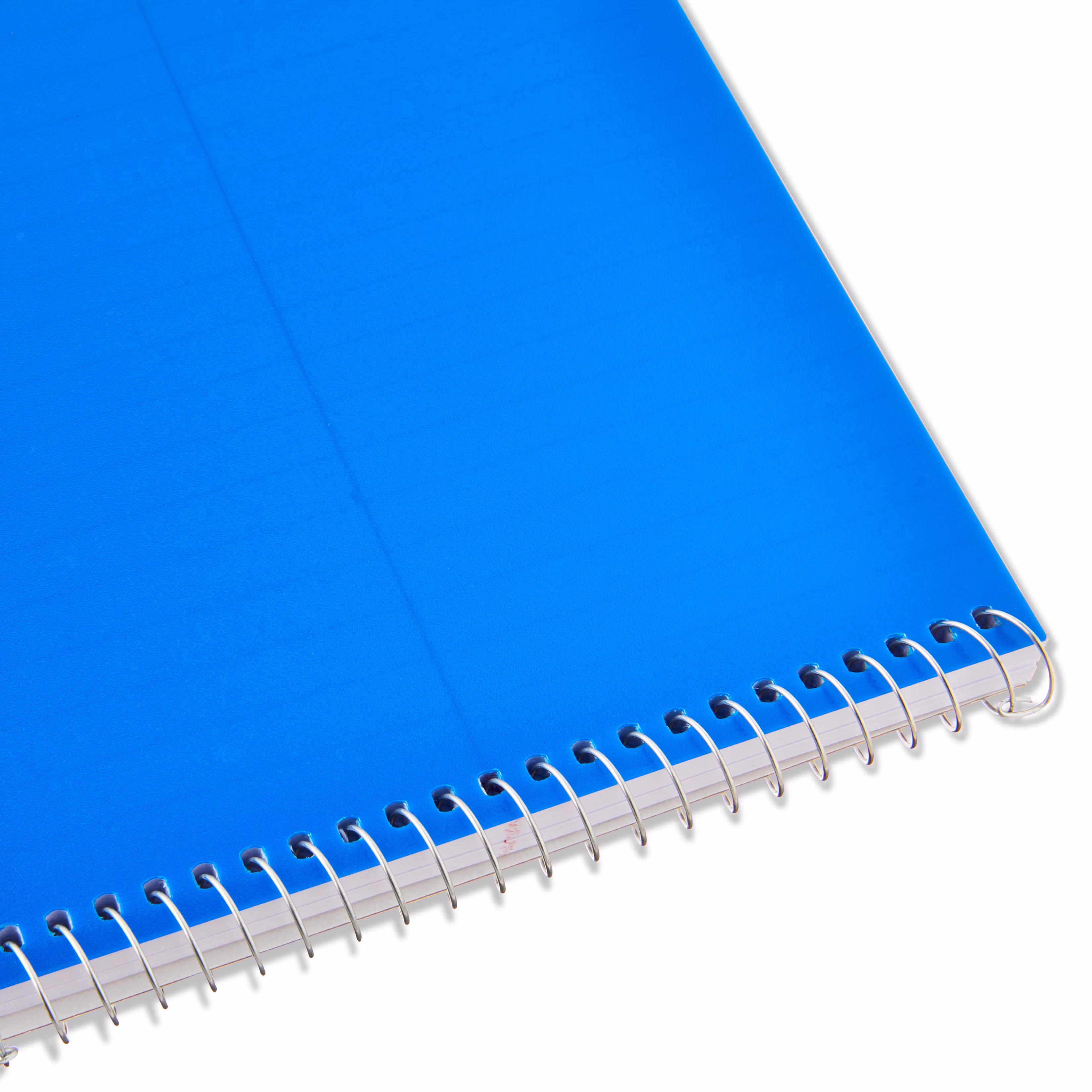 Pen+Gear Gregg Ruled Poly Notebook, Blue, 6