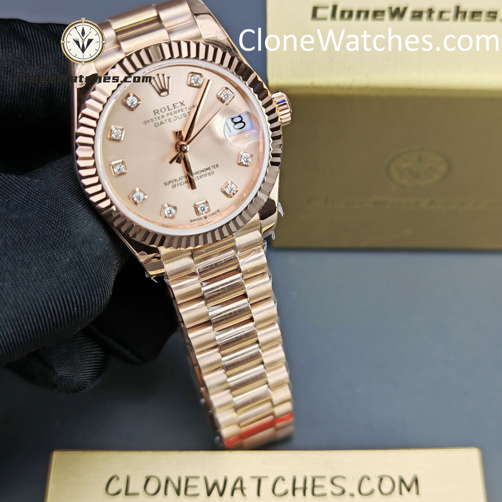 Rolex Super Clone Watches 1:1 DateJust m278275-0031 President 31MM 2236 Movement