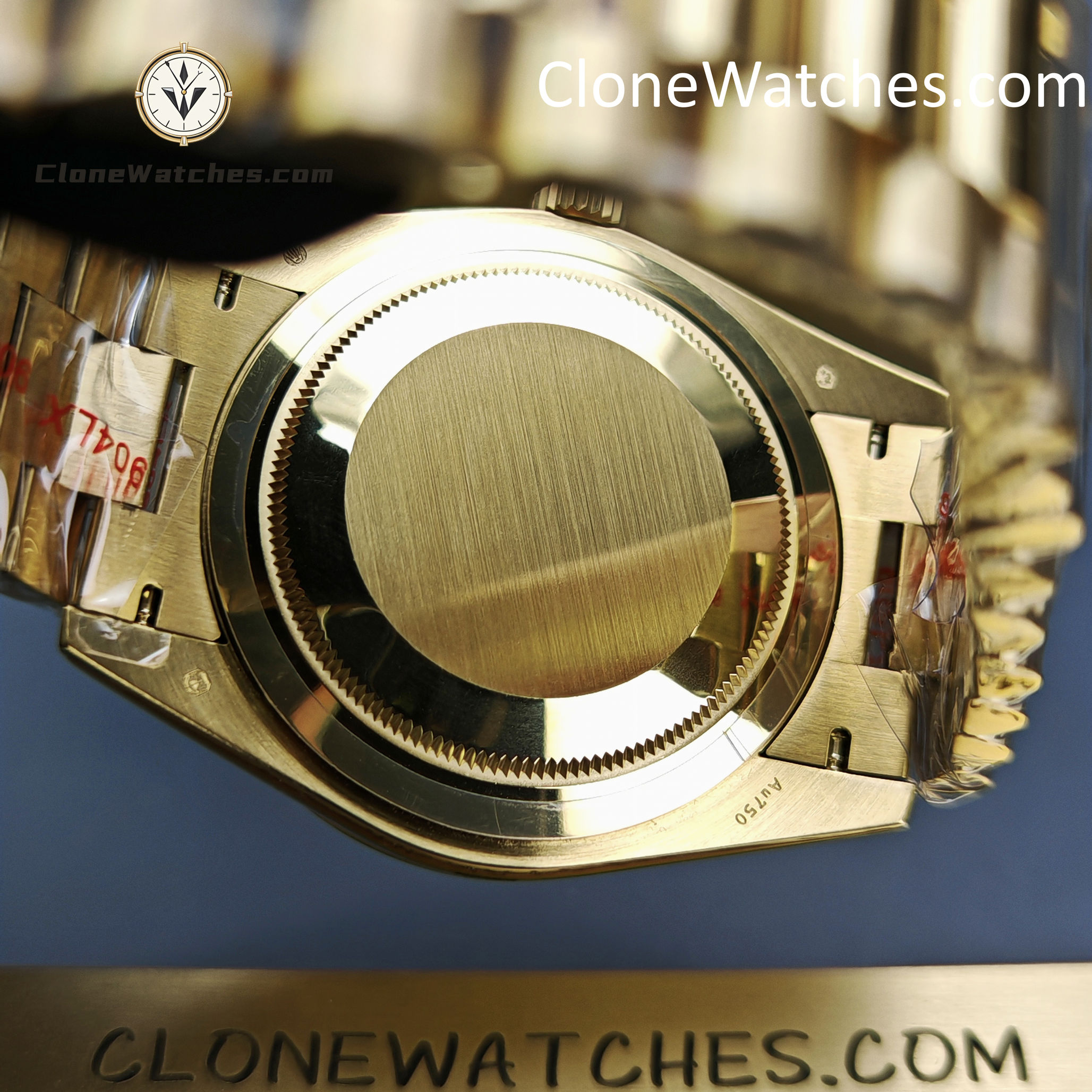 Rolex Super Clone Watches 1:1 Day Date 18K Gold Black Dial 40mm m228238-0067 3255 Movement