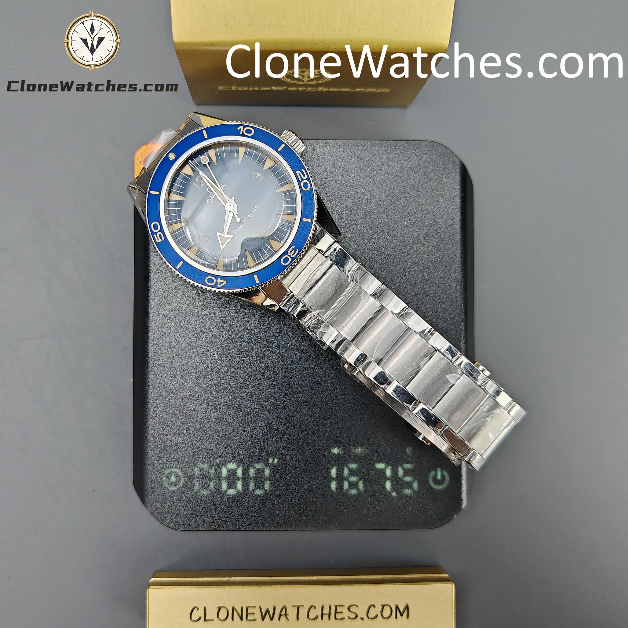 OMEGA Super Clone Watches 1:1 Seamaster 300M 234.30.41.21.03.001 41MM