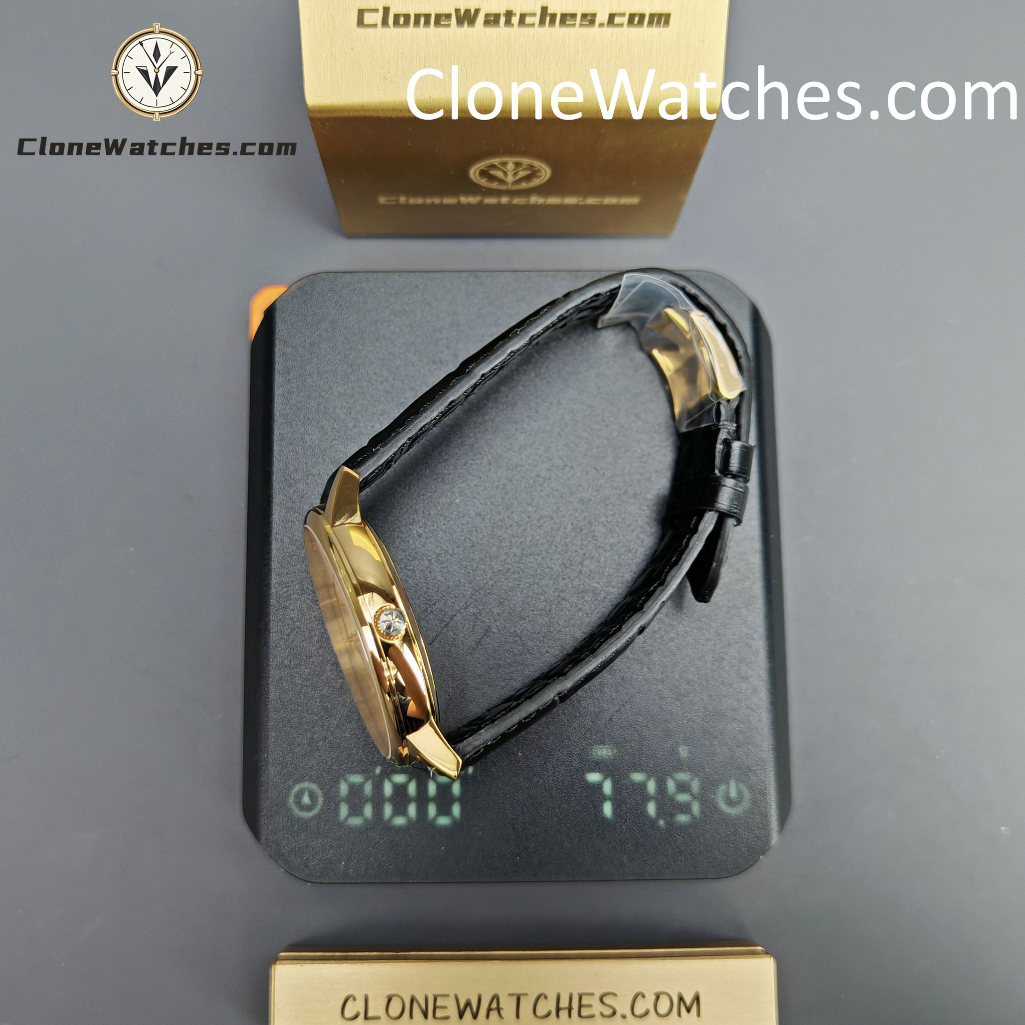 Vacheron Constantin Super Clone Watches 1:1 Patrimony Gold 85180/000J-9231 White Dial