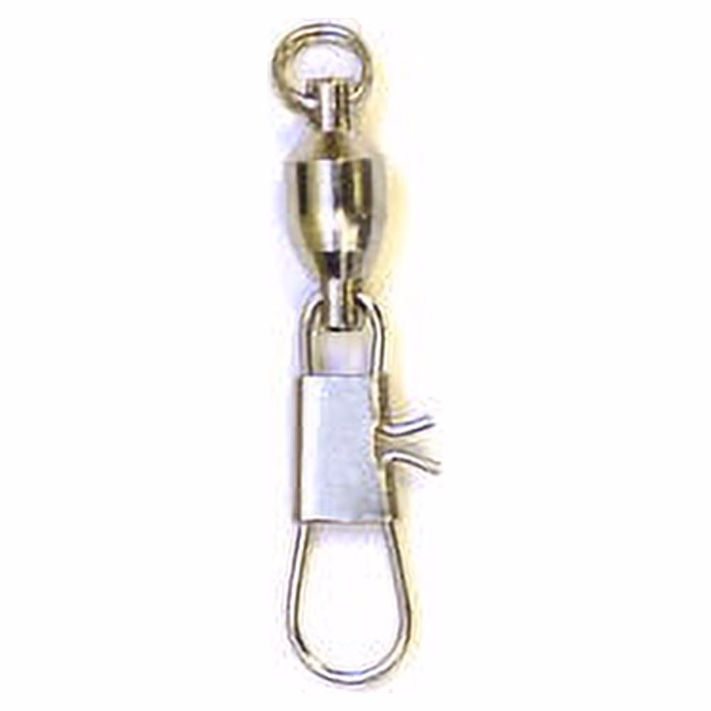 Eagle Claw Ball Bearing Swivel with Interlock Snap, Size 3