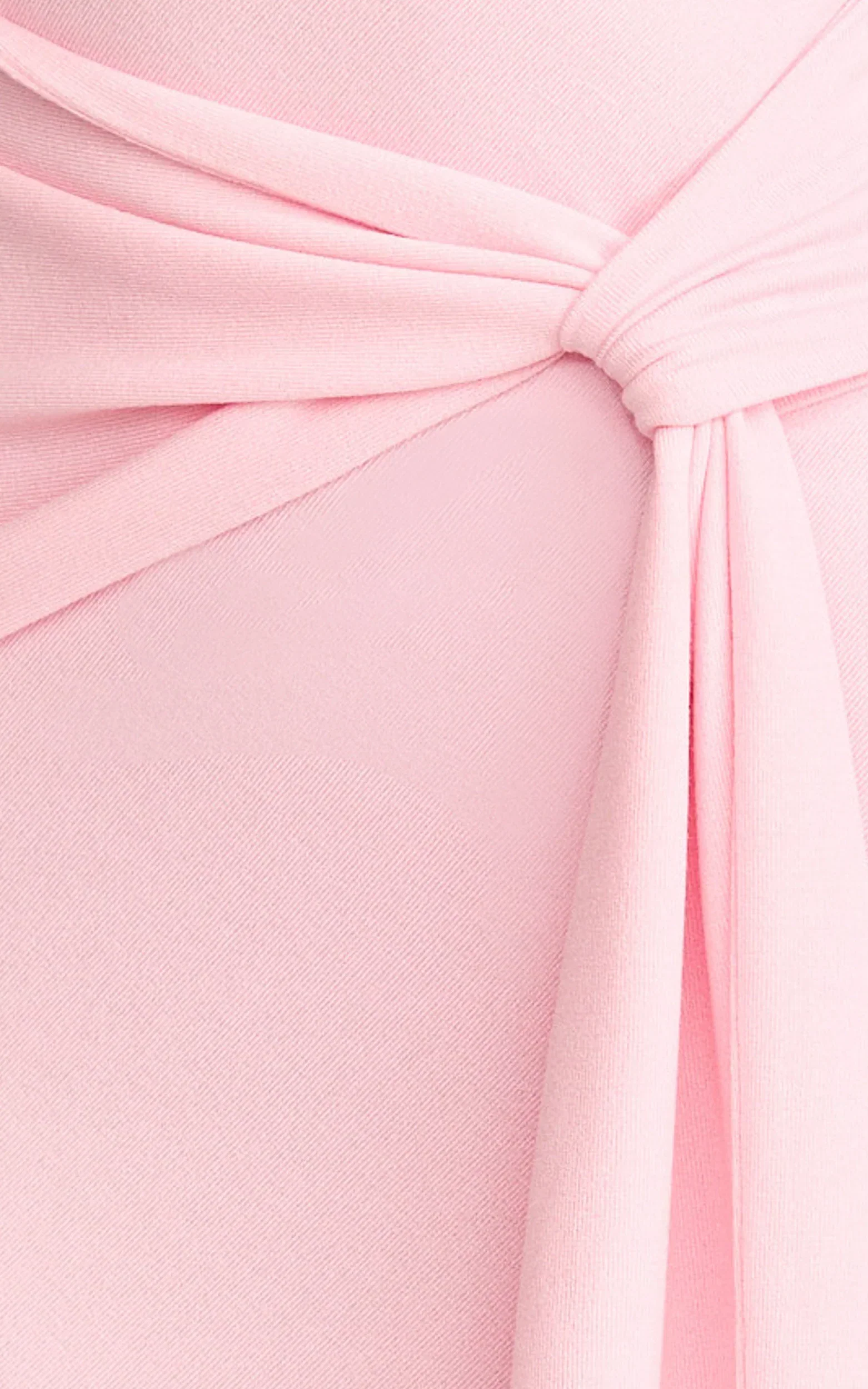 Aria Maxi Dress - Strapless Tie Waist Dress in Pink