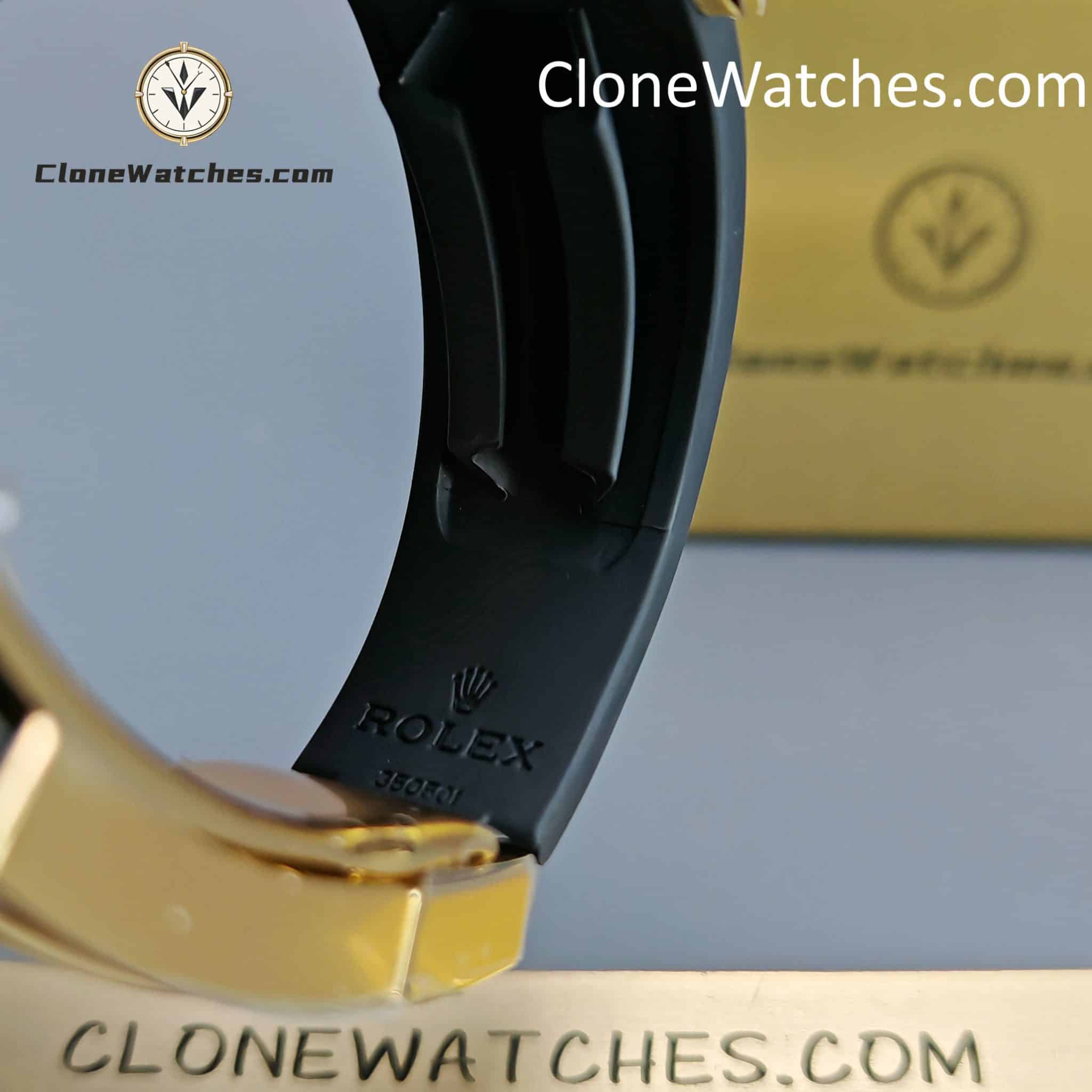 Rolex Super Clone Watches 1:1 Daytona 18k Gold M126518ln-0006 4131 Movement