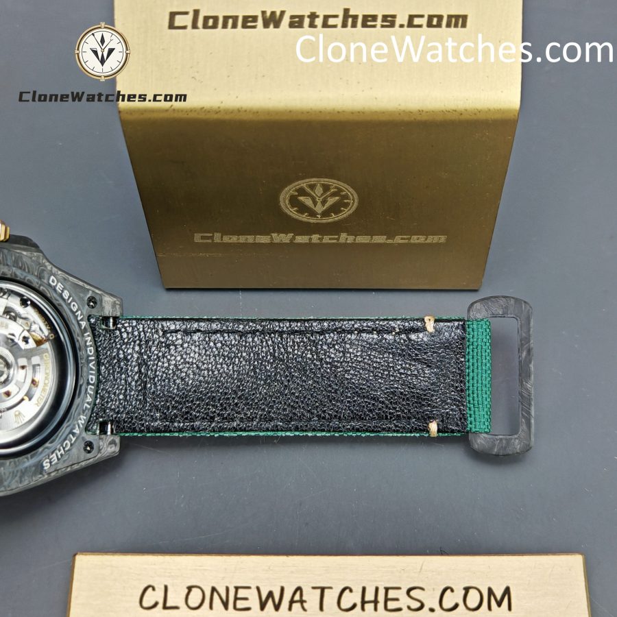 Modified Super Clone Watches 1:1 DIW Rolex GMT Master II NTPT Carbon OASIS Middle East Edition 3285 Movement