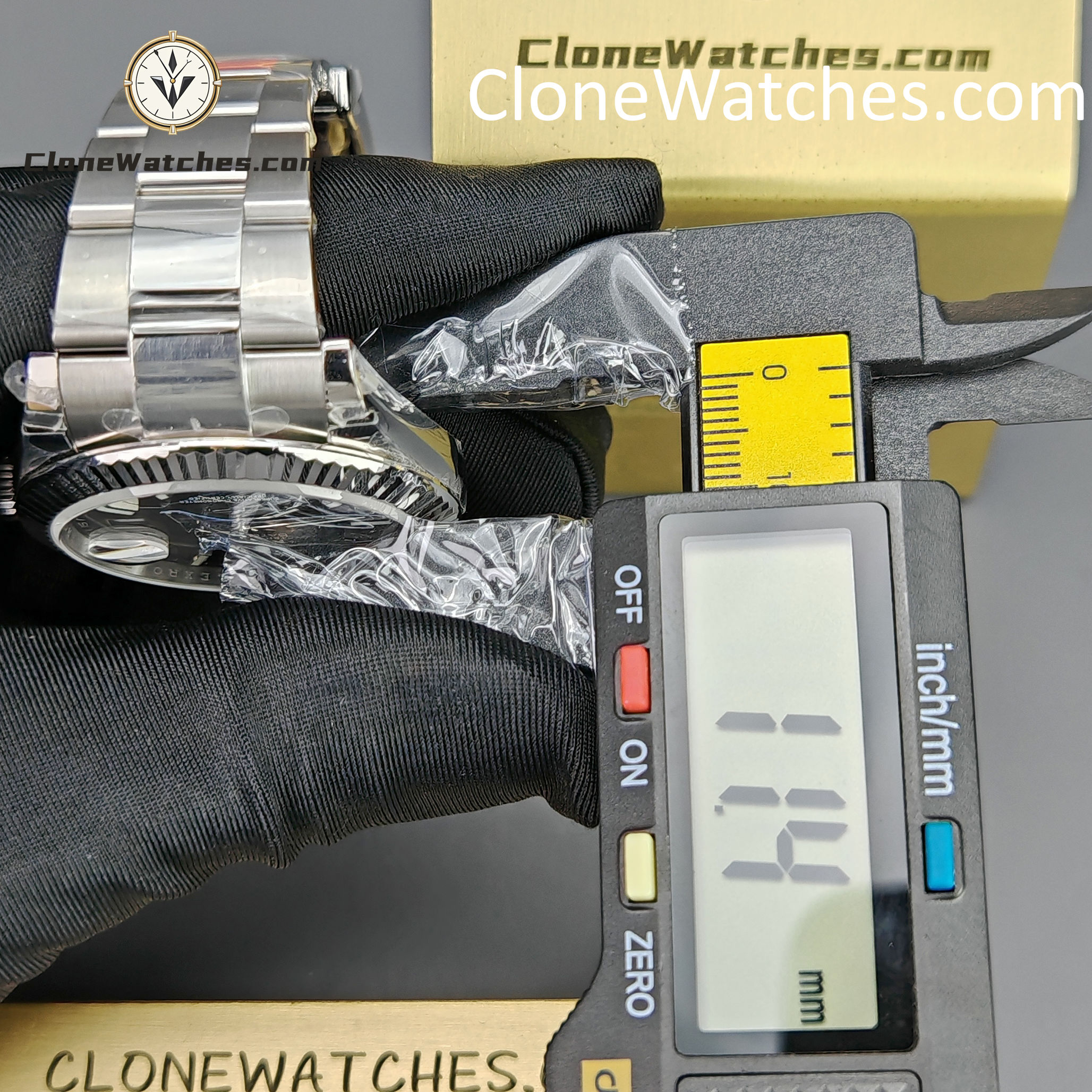 Rolex Super Clone Watches 1:1 DateJust Gray Dial m126334-0013 Oyster 41MM 3235 Movement