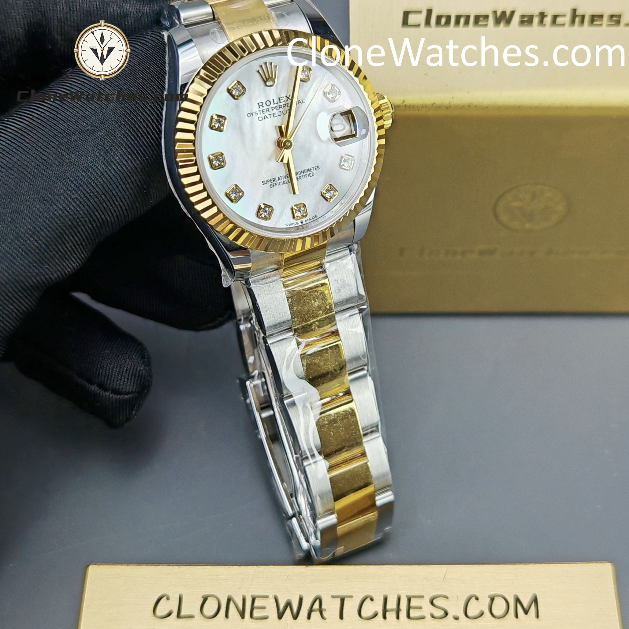 Rolex Super Clone Watches 1:1 DateJust m278273-0027 Oyster 31MM 2236 Movement