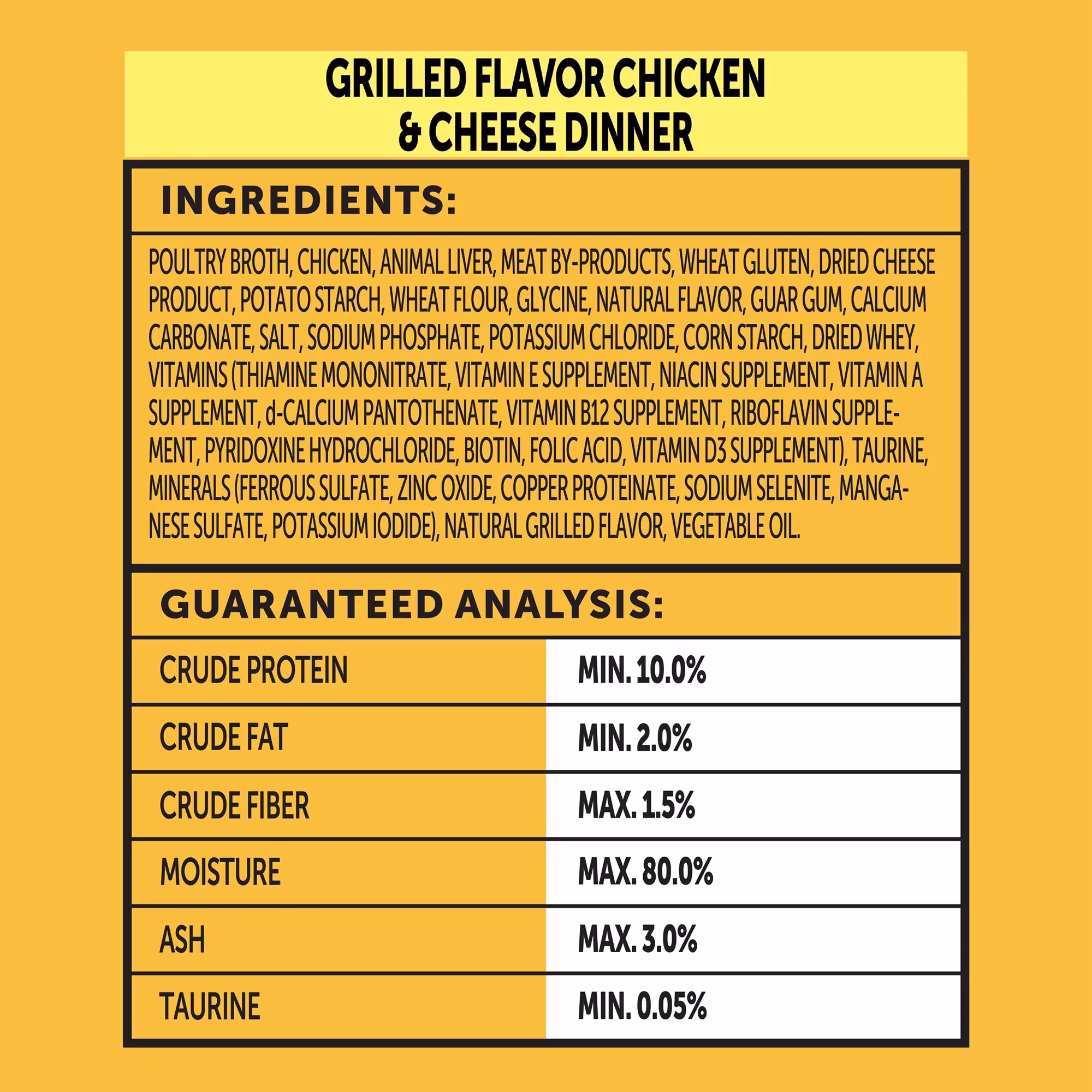 Vibrant Life Delight Grilled Chicken & Cheese Wet Cat Food, 3 oz Can