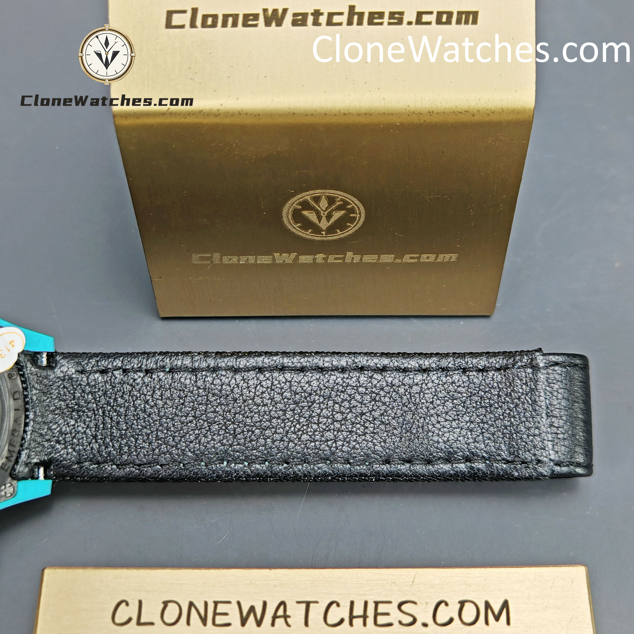 Modified Super Clone Watches 1:1 DiW Rolex Daytona Quartz Fiber CELESTE INVERT