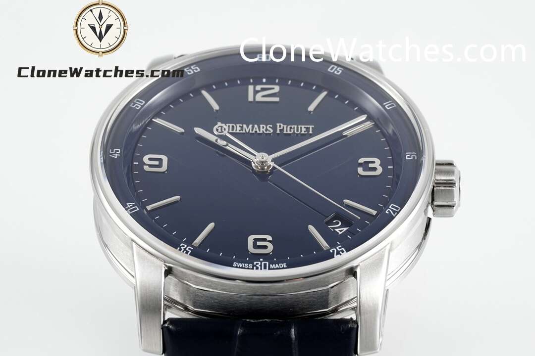 Audemars Piguet Super Clone Watches 1:1 Code 11.59 by 15210BC Blue Dial 41MM