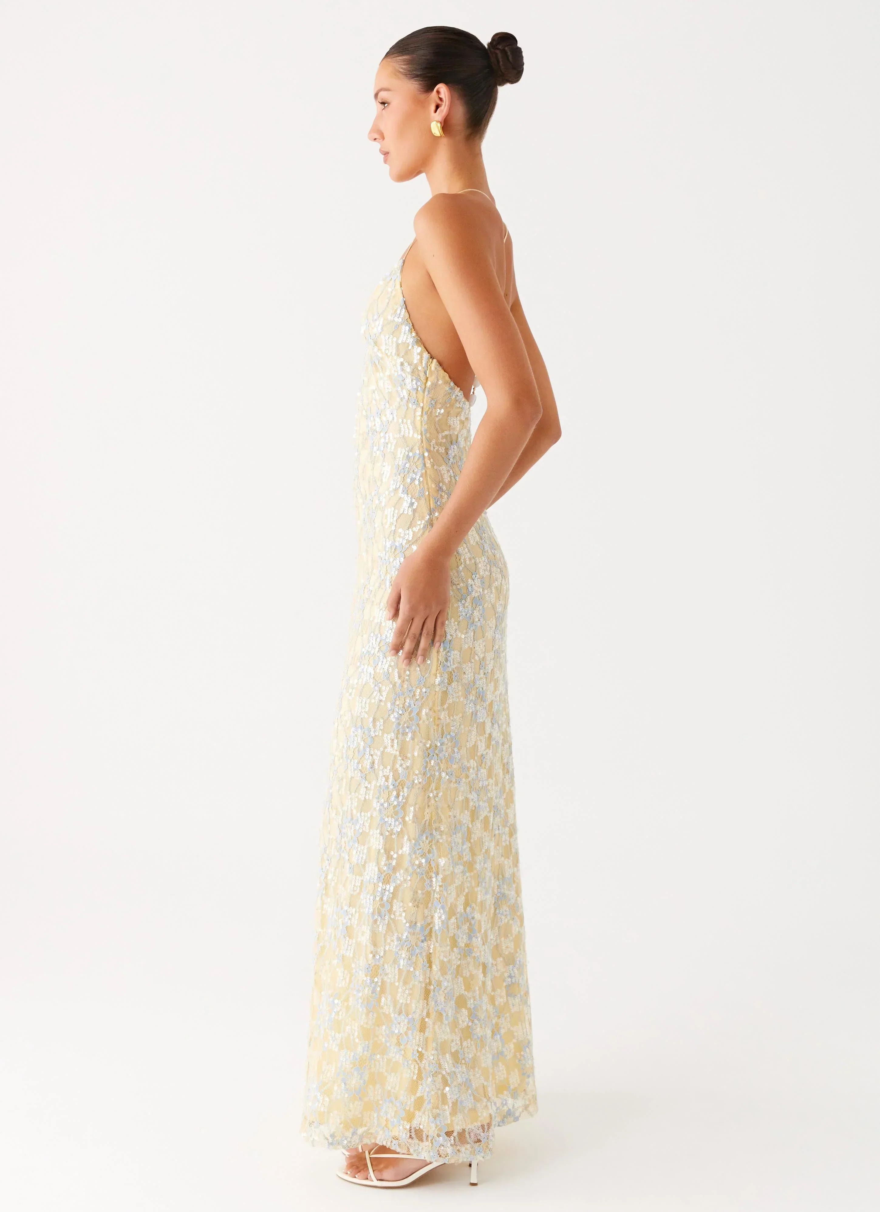 Truly Mine Maxi Dress - Yellow