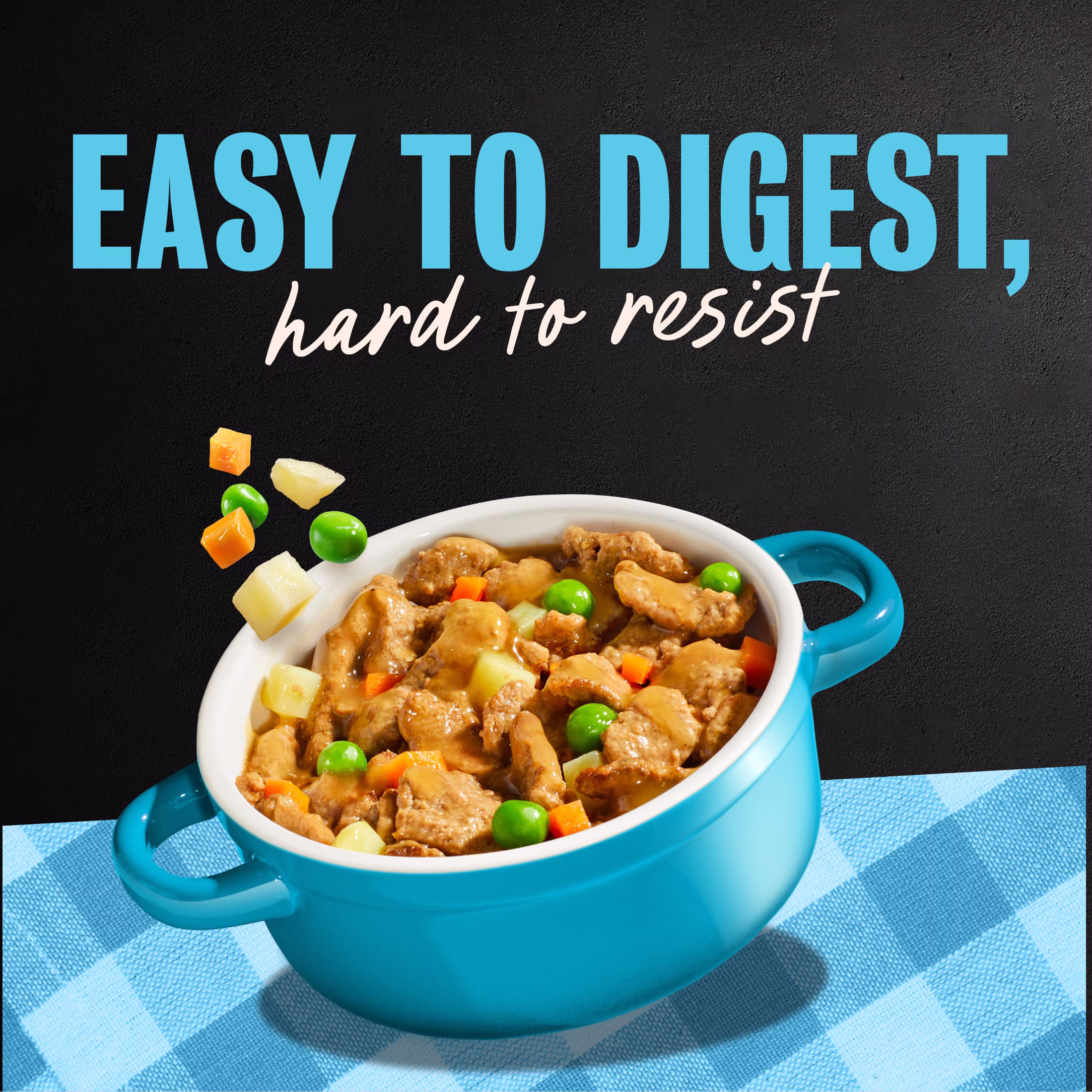 Cesar Home Delights Adult Wet Dog Food, Slow Cooked Chicken & Vegetables Dinner in Sauce