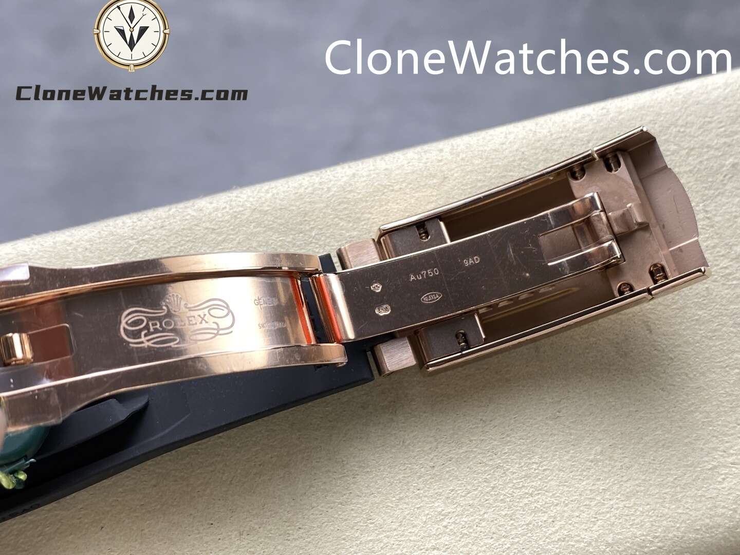Rolex Super Clone Watch 1:1 Sky Dweller Coffee Dial m326235-0005 42MM Rubber Strap