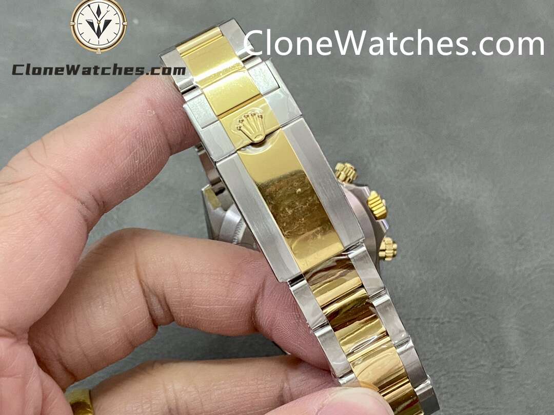 Rolex Super Clone Watches 1:1 Daytona Black Dial m116503-0011 4130 Movement