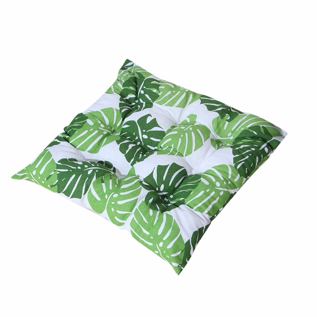 VerPetridure Square Cotton Linen Cushion Chair Cushion office Seat Cushion H Outdoor Garden Patio Home Kitchen Office Sofa Chair Seat Soft Cushion Pad