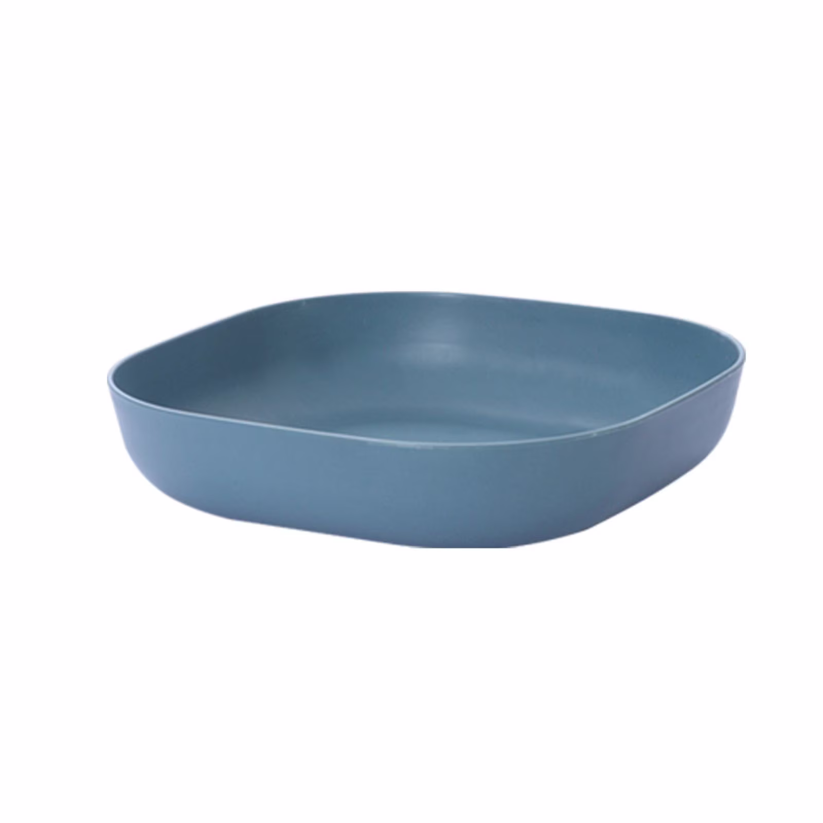 TXYRDXK 1Pc Square Cereal Bowls, Plastic Small Bowls for Kitchen, 6 Inch Shallow Serving Bowls for Soup Salad Oatmeal Snack Dessert Ice Cream