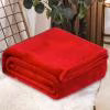 Throw Blanket Qwtwty Super Soft Warm Solid Warm Micro Plush Fleece Blanket Throw Rug Sofa Bedding 70x100cm