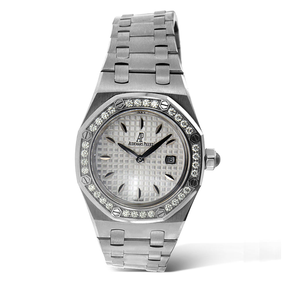 Stainless Steel Audemars Piguet Lady Royal Oak Watch