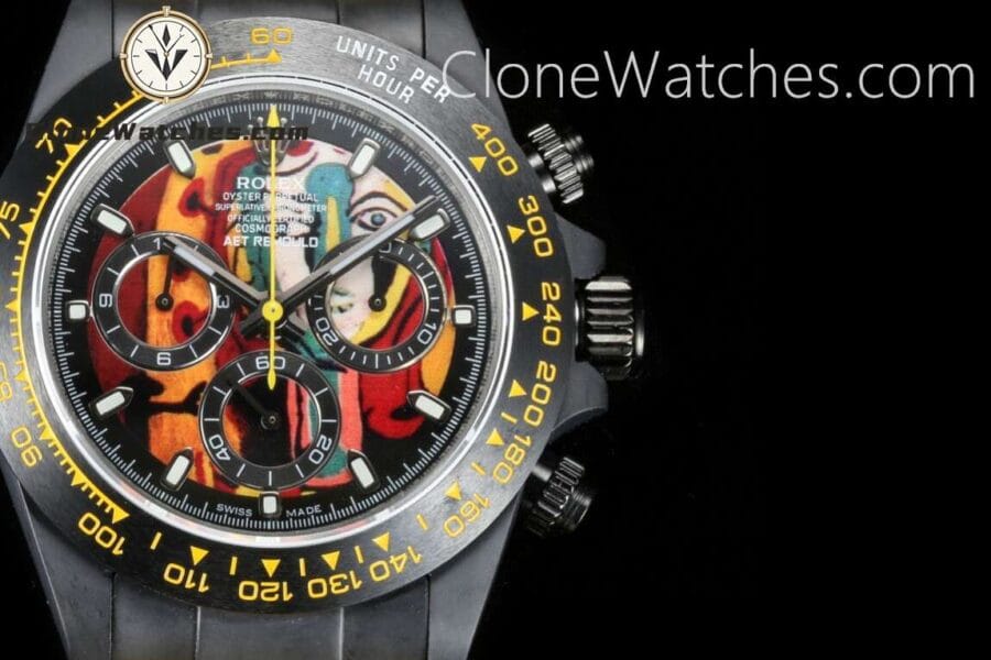 Modified Super Clone Watches 1:1 AET Rolex Daytona YOUNG LADY (RUBBER STRAP)