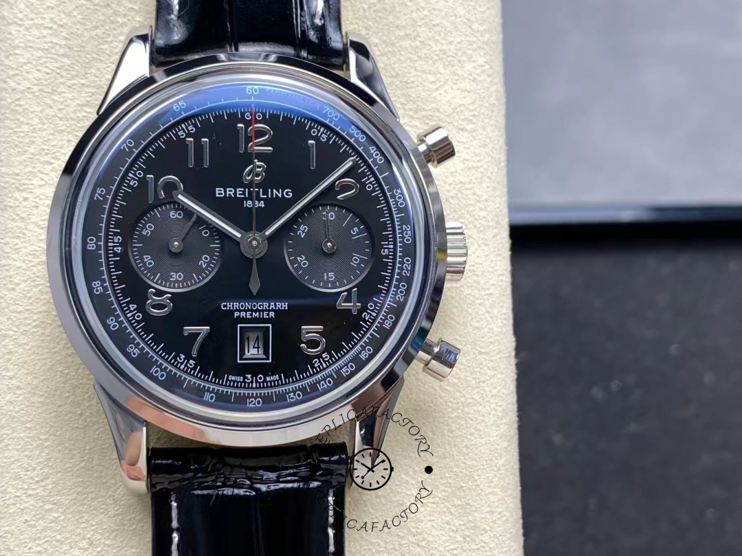 Breitling Premier B01 42mm Alligator Strap AB0145221B1P2 Replica