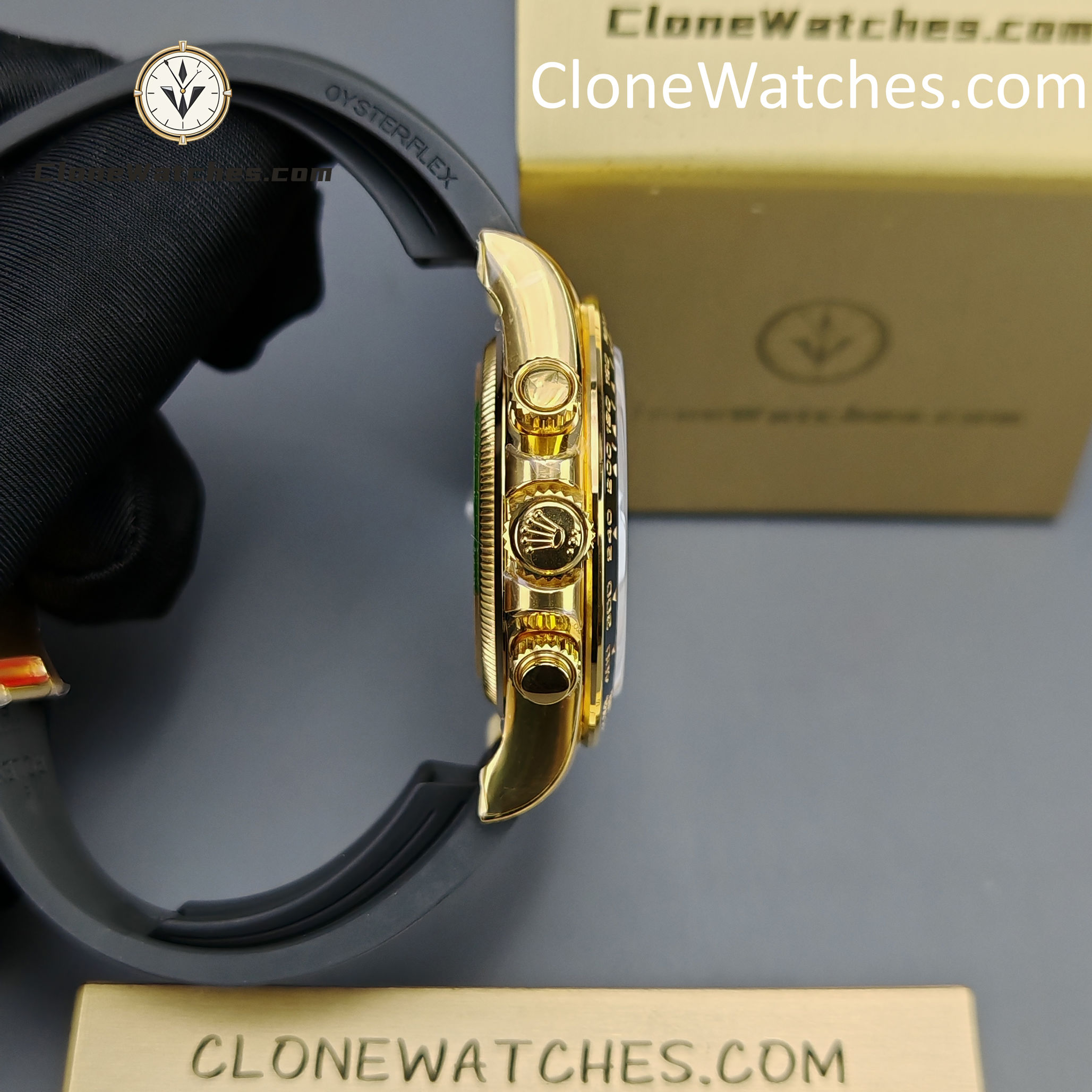 Rolex Super Clone Watches 1:1 Daytona18K Gold M126518ln-0004 4131 Movement