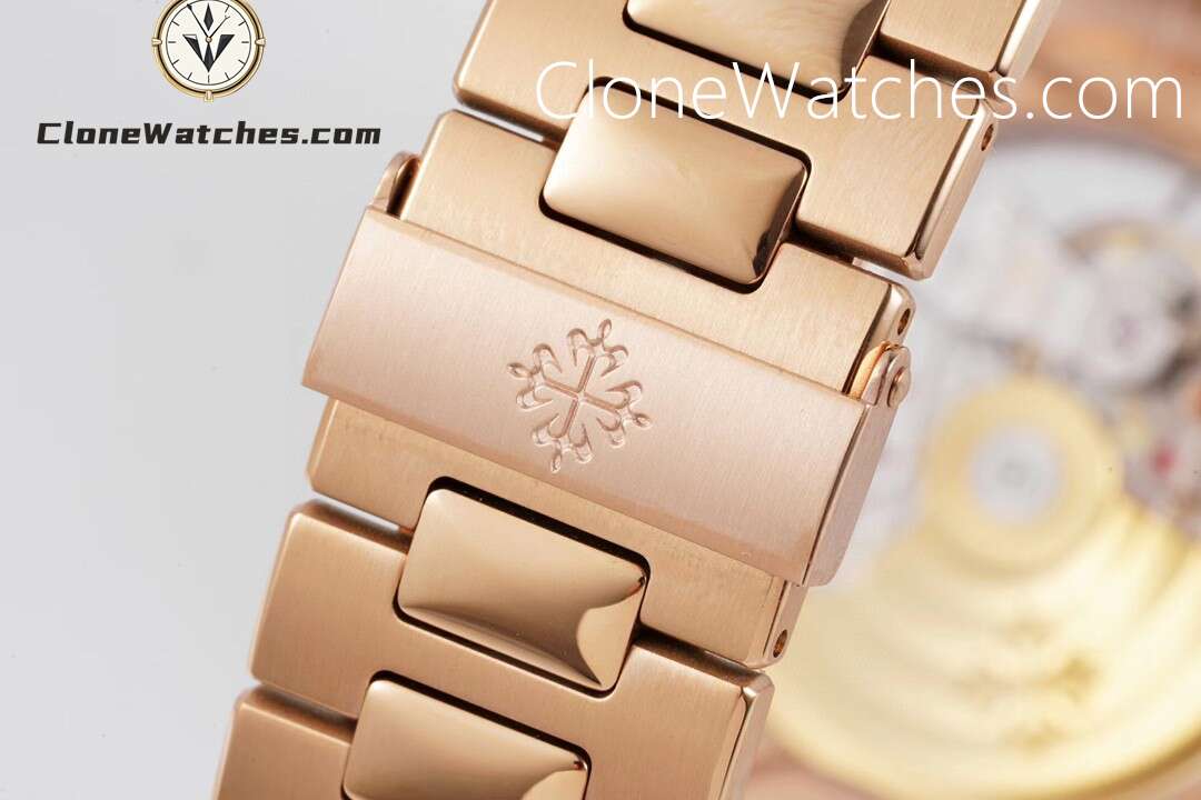 Patek Philippe Super Clone Watches 1:1 Nautilus 5711 Roles Gold Diamond Ladies Watch