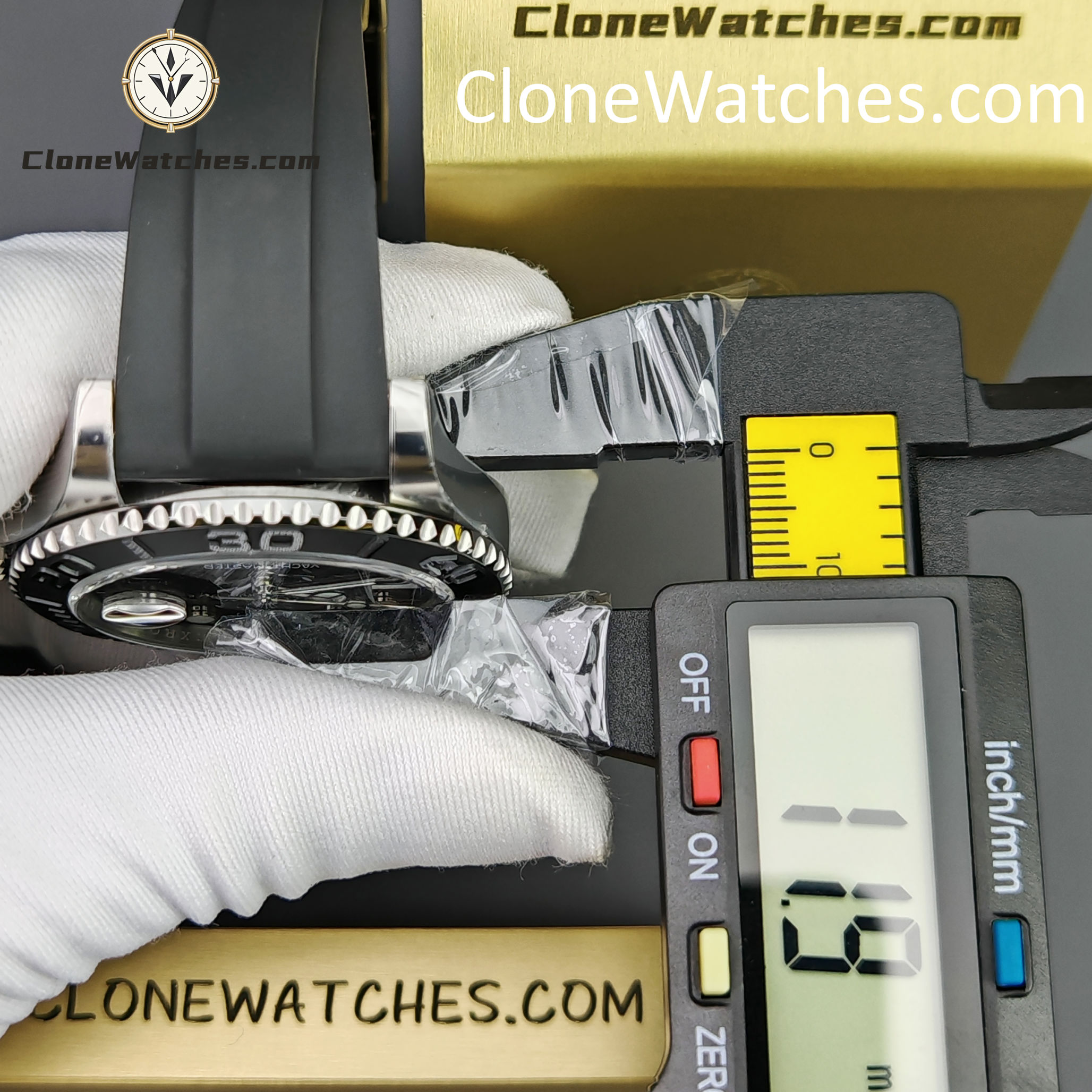 Rolex Super Clone Watches 1:1 Yacht Master White Gold 226659 3235 Movement