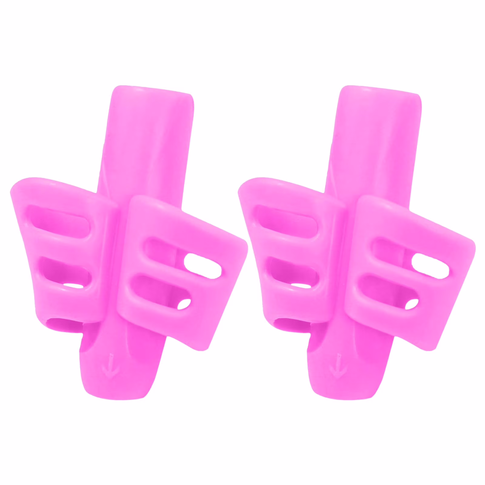 2 Pcs Pencil Grips for Beginners Handwriting, Rubber Pencil Grips for Preschoolers, Blue