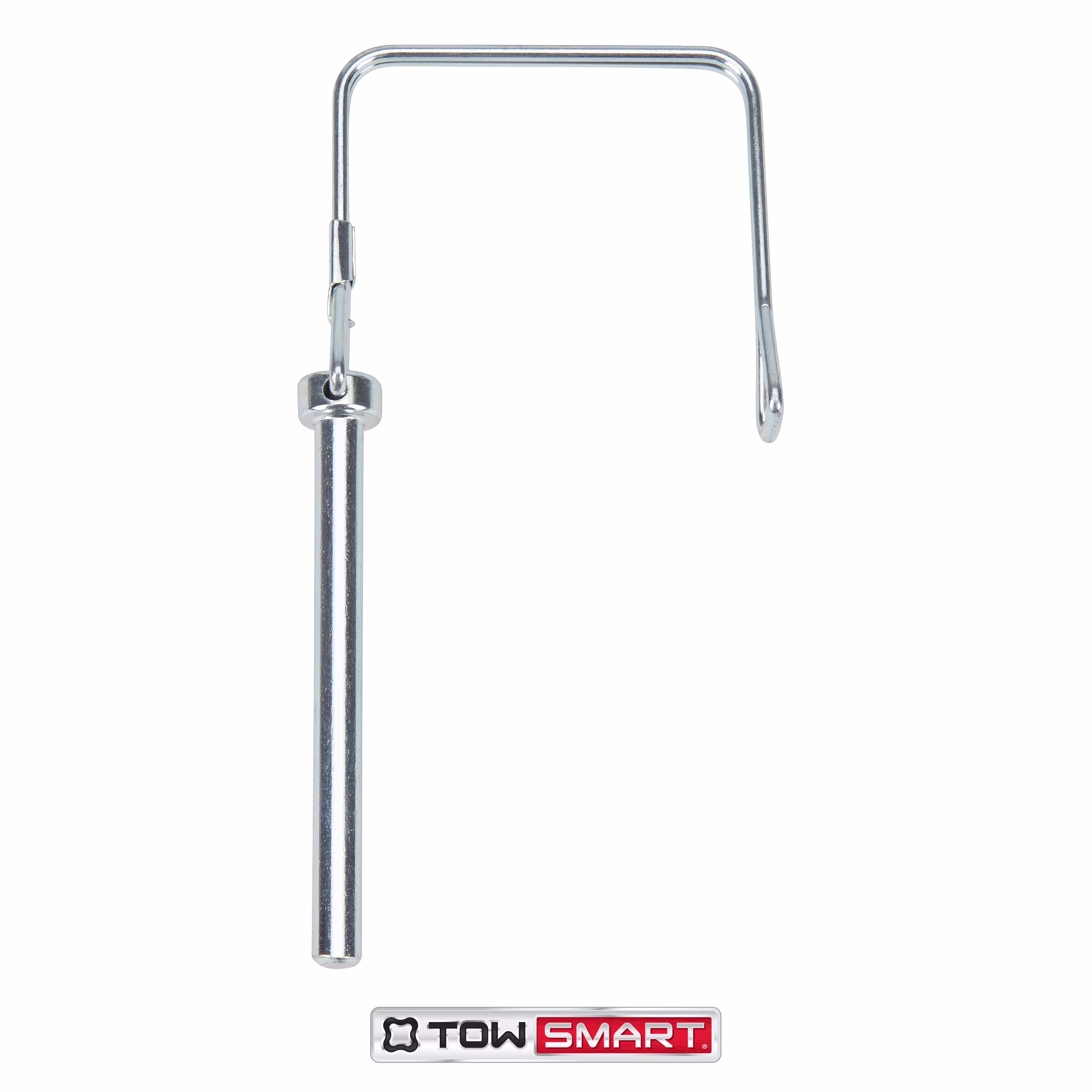 TowSmart Trailer Coupler Safety Pin, Quick Latch, 1/4in Pin, 2-3/4in Span, Zinc Plated Steel, 7366