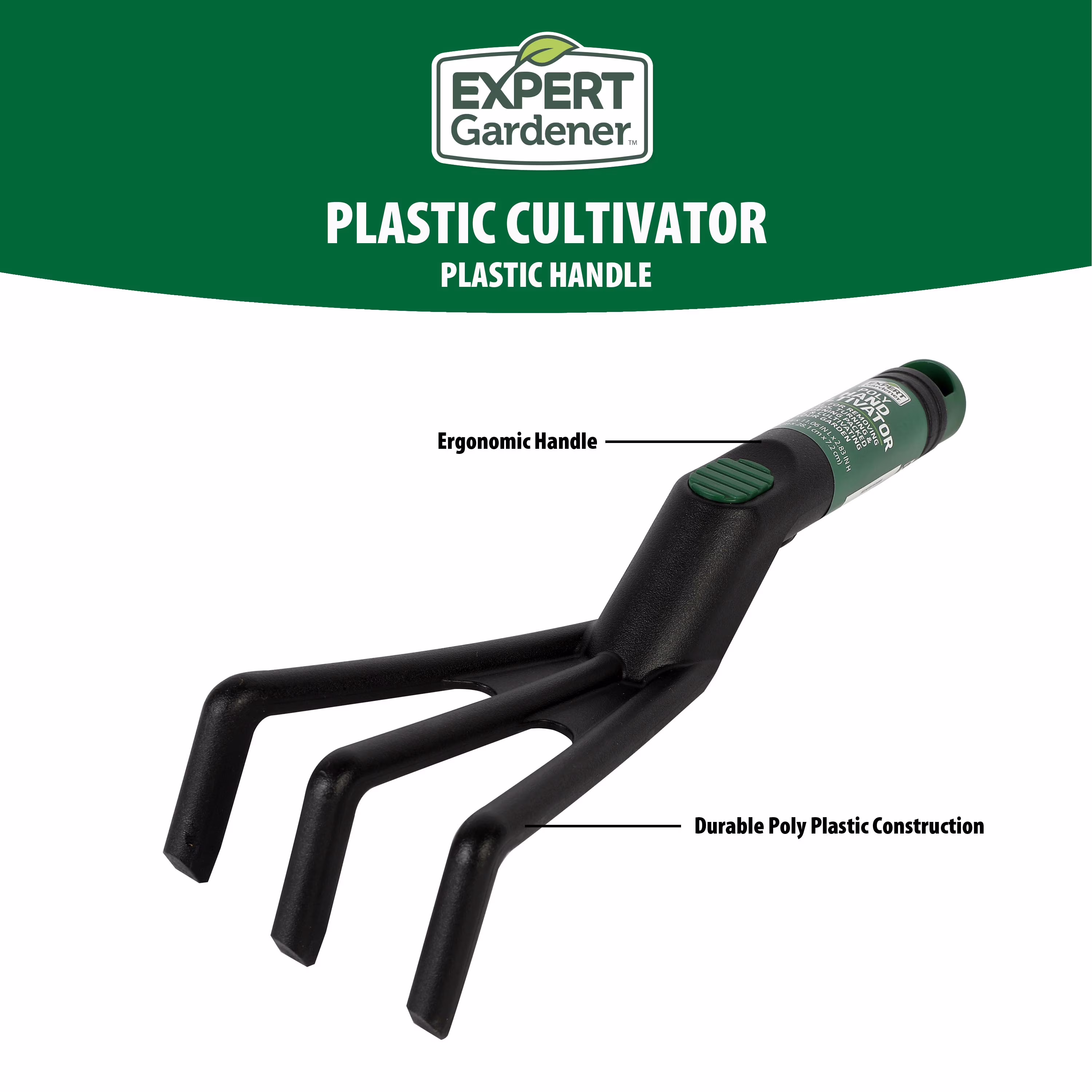 Expert Gardener Poly Cultivator
